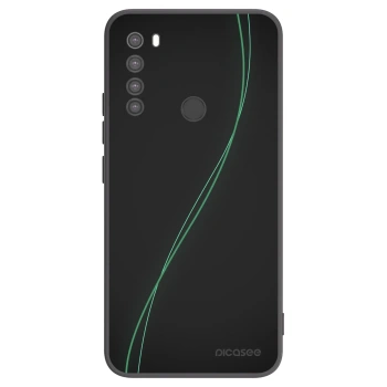 Picasee crna silikonska maskica za Xiaomi Redmi Note 8 - Be Different