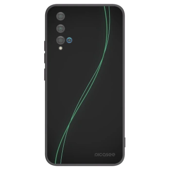 Picasee crna silikonska maskica za Huawei Nova 5T - Be Different