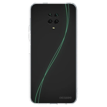 Picasee silikonska prozirna maskica za Xiaomi Redmi Note 9 Pro - Be Different