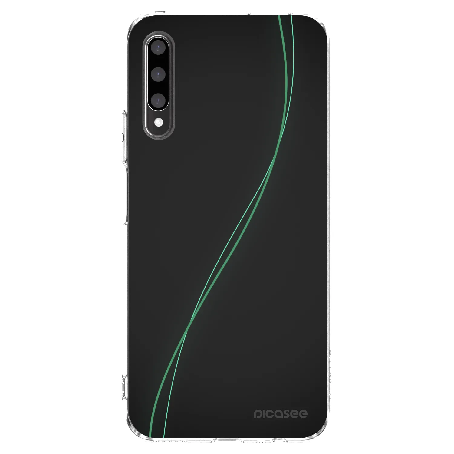 Picasee silikonska prozirna maskica za Honor 9X Pro - Be Different