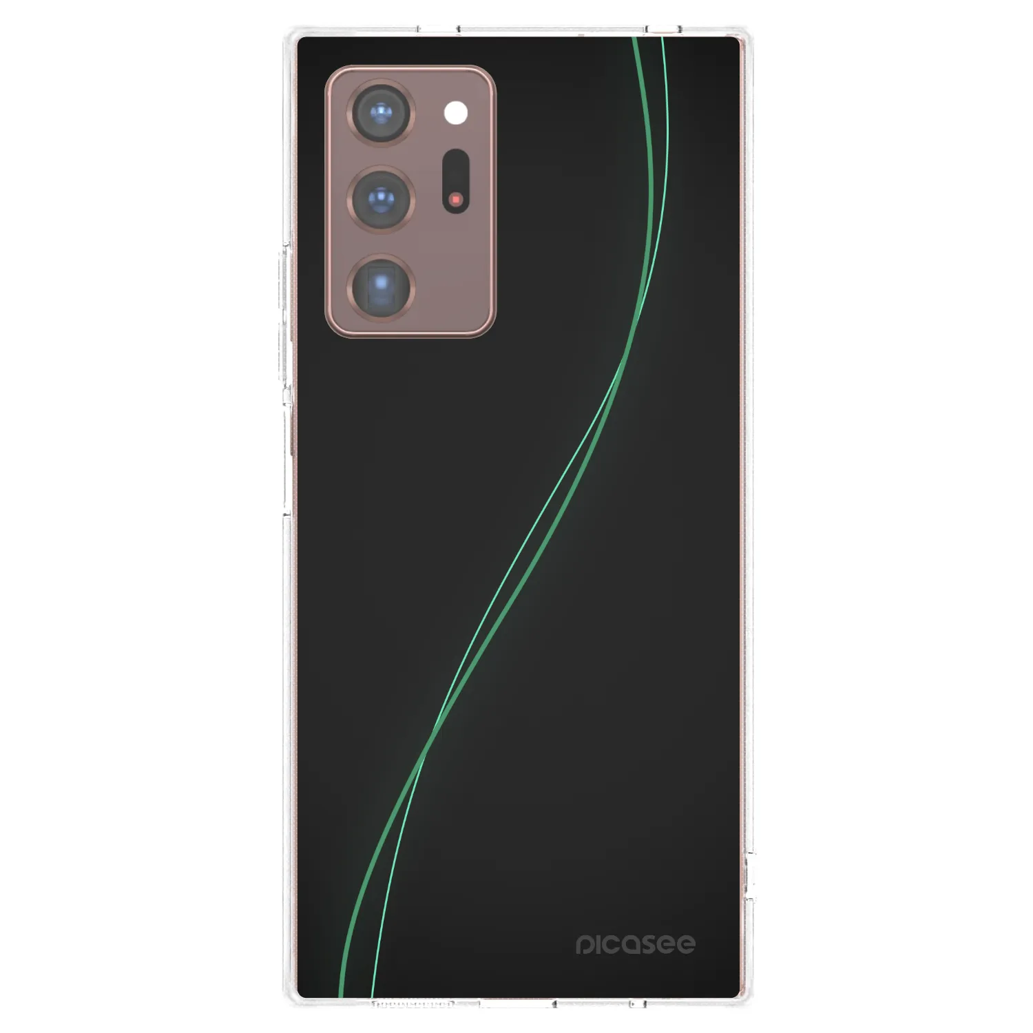 Picasee silikonska prozirna maskica za Samsung Galaxy Note 20 Ultra - Be Different
