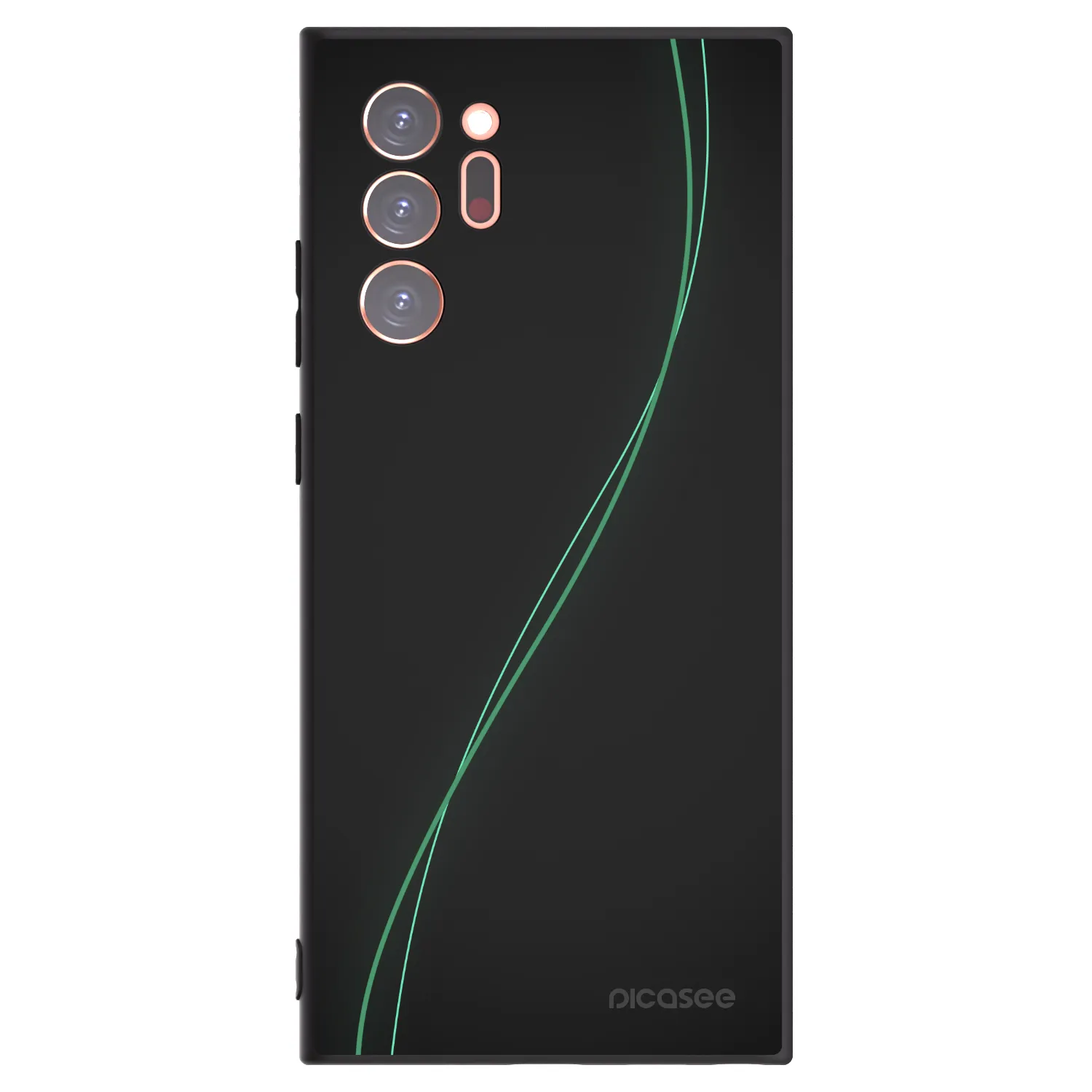 Picasee crna silikonska maskica za Samsung Galaxy Note 20 Ultra - Be Different