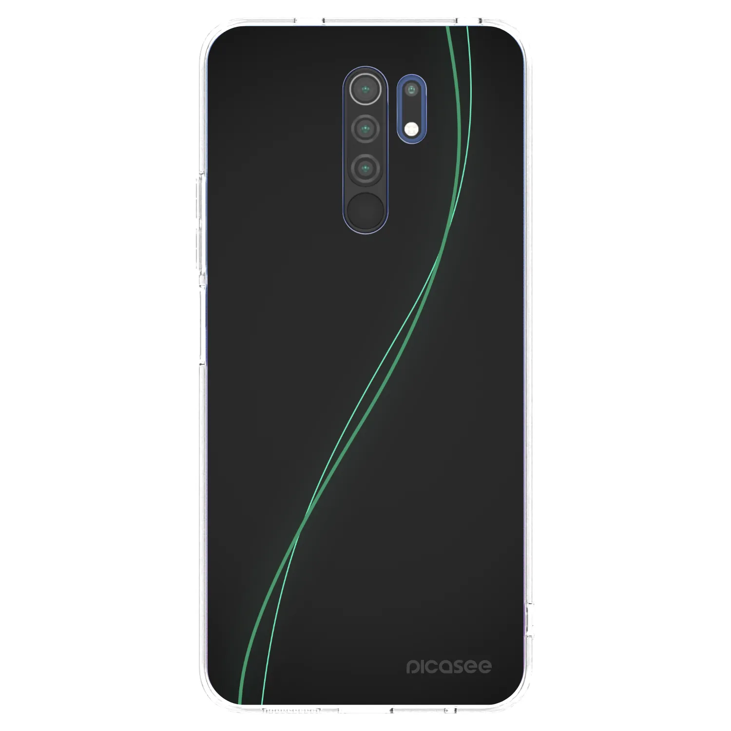 Picasee silikonska prozirna maskica za Xiaomi Redmi 9 - Be Different