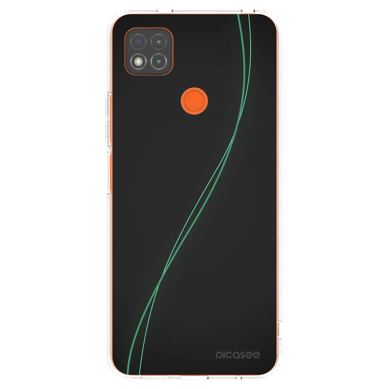 Picasee silikonska prozirna maskica za Xiaomi Redmi 9C - Be Different