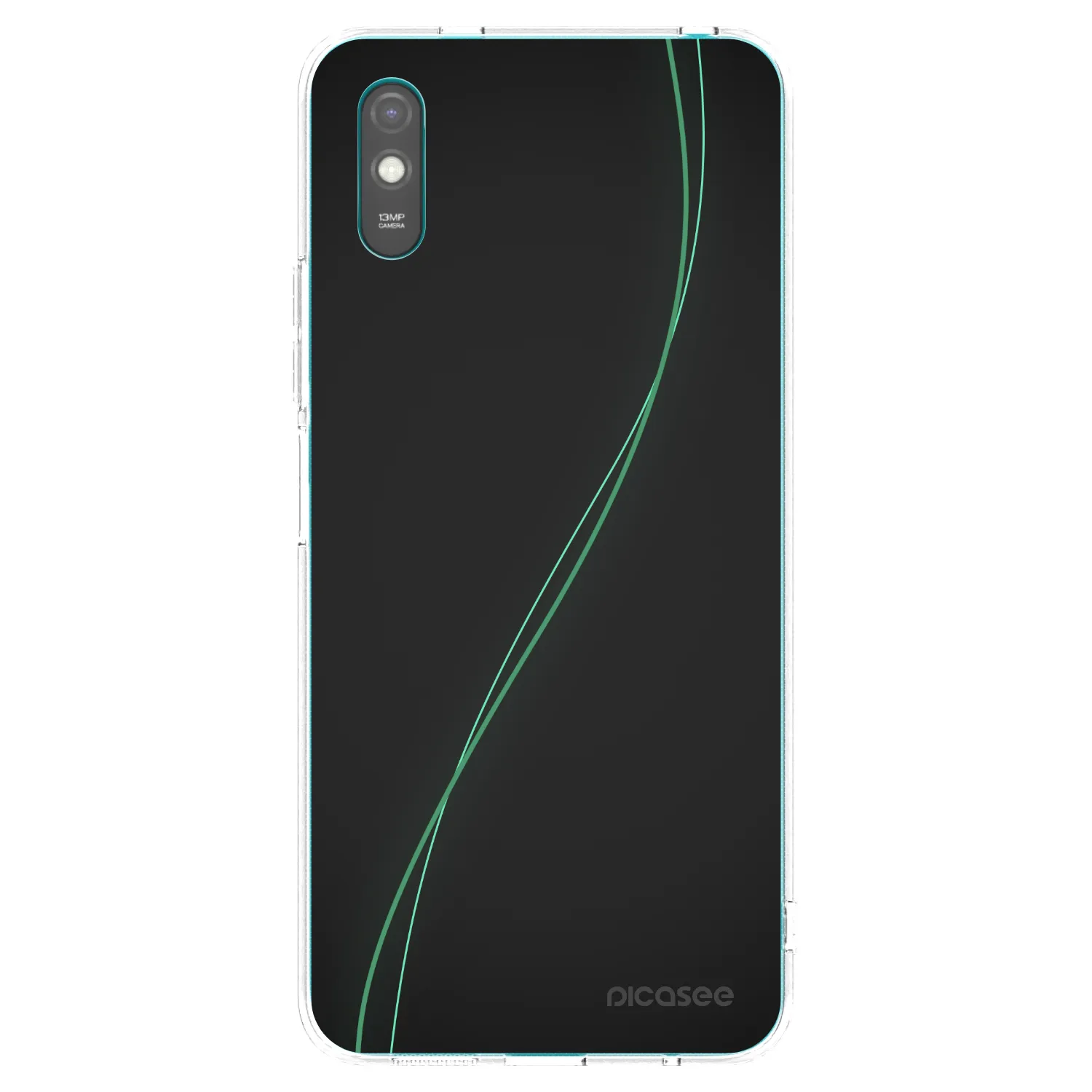 Picasee silikonska prozirna maskica za Xiaomi Redmi 9A - Be Different