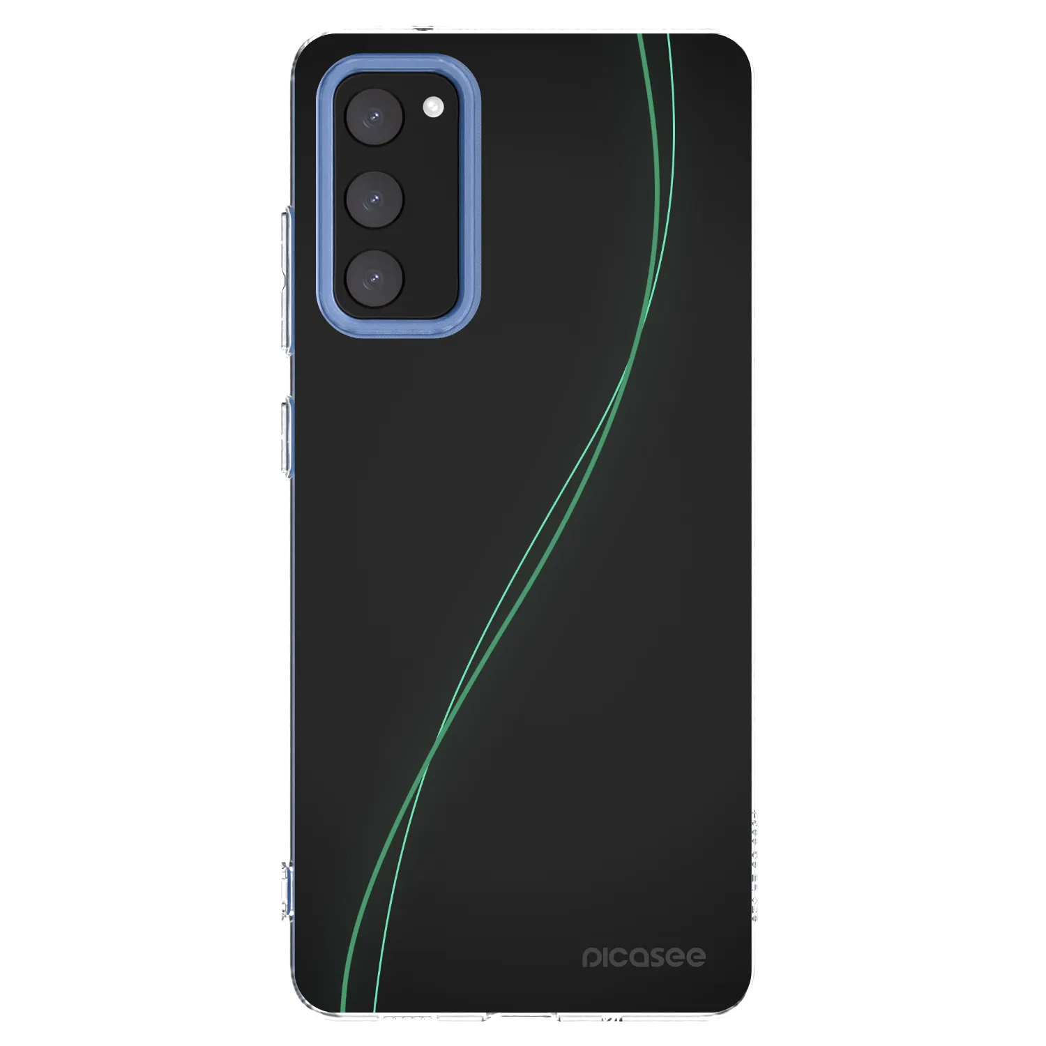 Picasee silikonska prozirna maskica za Samsung Galaxy S20 FE - Be Different