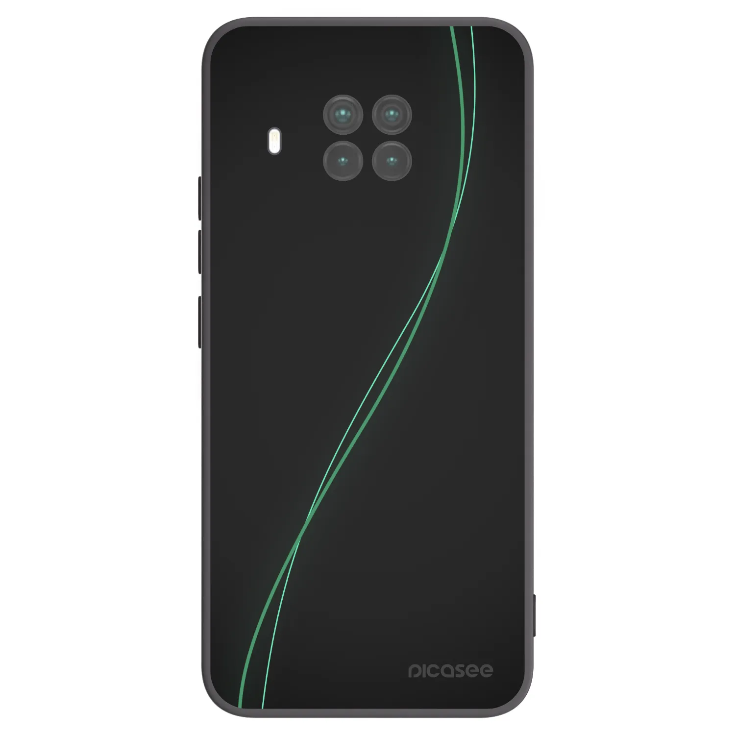 Picasee crna silikonska maskica za Xiaomi Mi 10T Lite - Be Different