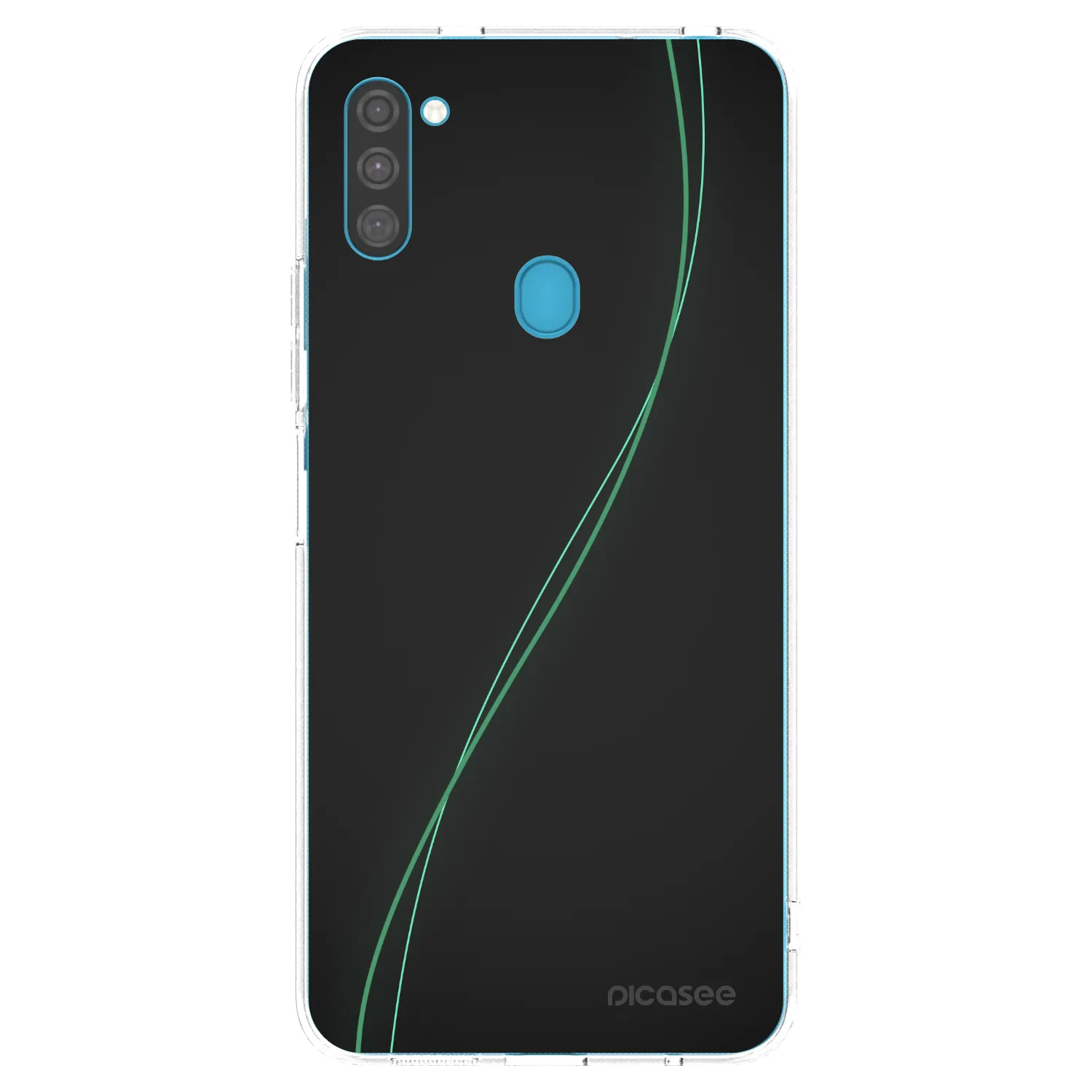 Picasee silikonska prozirna maskica za Samsung Galaxy M11 - Be Different