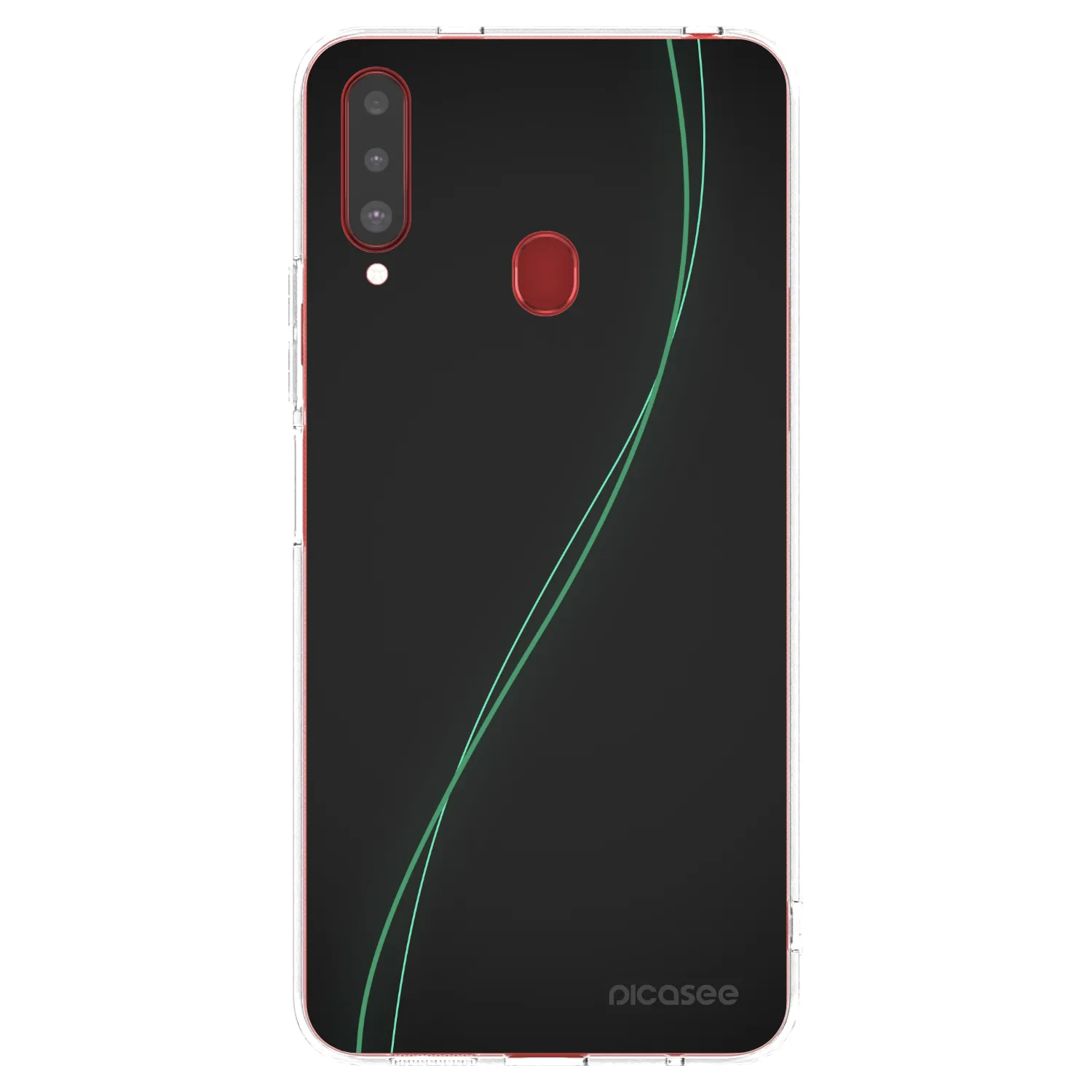 Picasee silikonska prozirna maskica za Samsung Galaxy A20s - Be Different