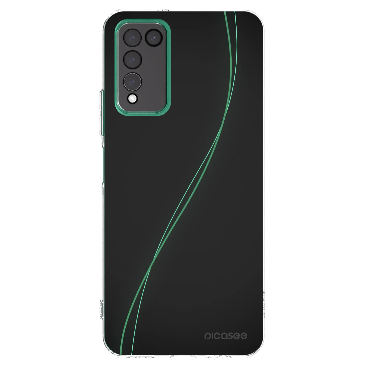 Picasee silikonska prozirna maskica za Honor 10X Lite - Be Different