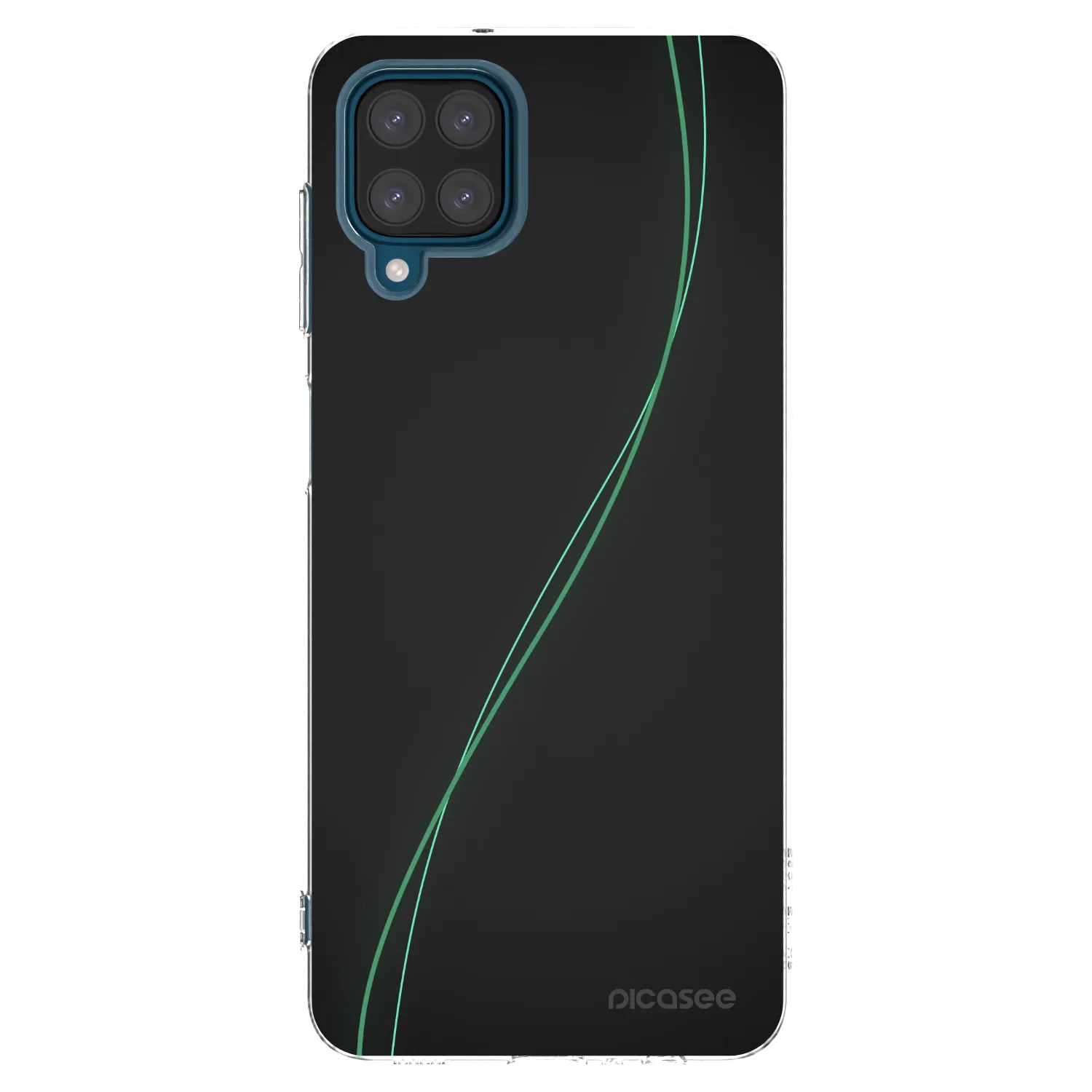 Picasee silikonska prozirna maskica za Samsung Galaxy A12 A125F - Be Different