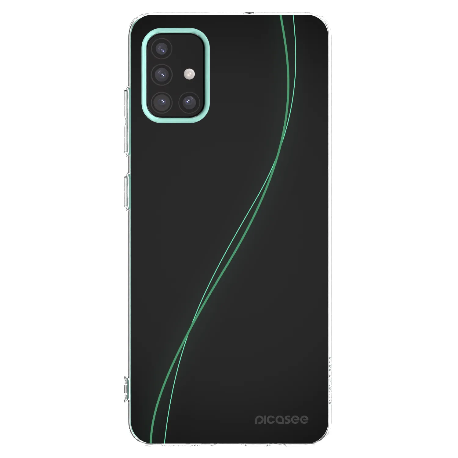 Picasee silikonska prozirna maskica za Samsung Galaxy M31s - Be Different