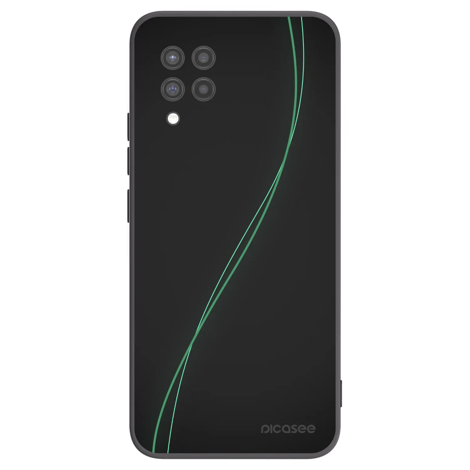 Picasee crna silikonska maskica za Samsung Galaxy A42 A426B - Be Different