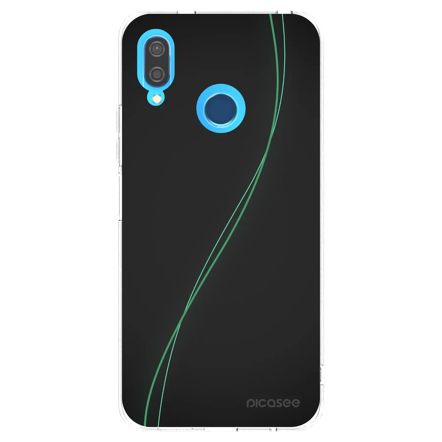 Picasee silikonska prozirna maskica za Huawei P20 Lite - Be Different