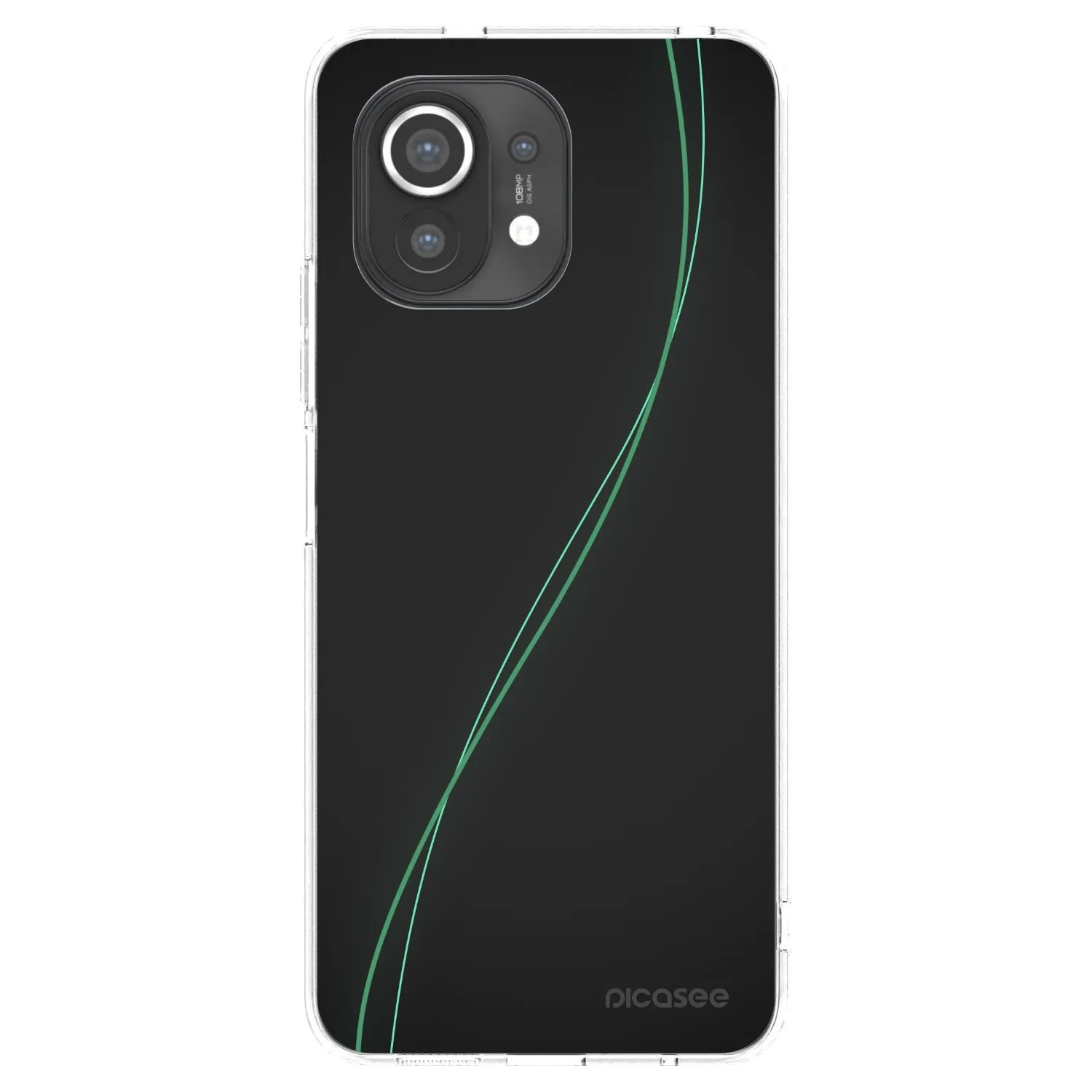 Picasee silikonska prozirna maskica za Xiaomi Mi 11 - Be Different