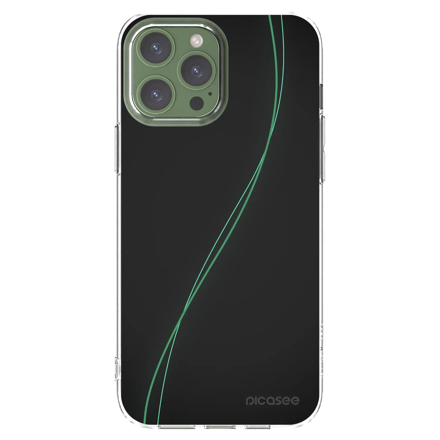 Picasee silikonska prozirna maskica za Apple iPhone 13 Pro Max - Be Different