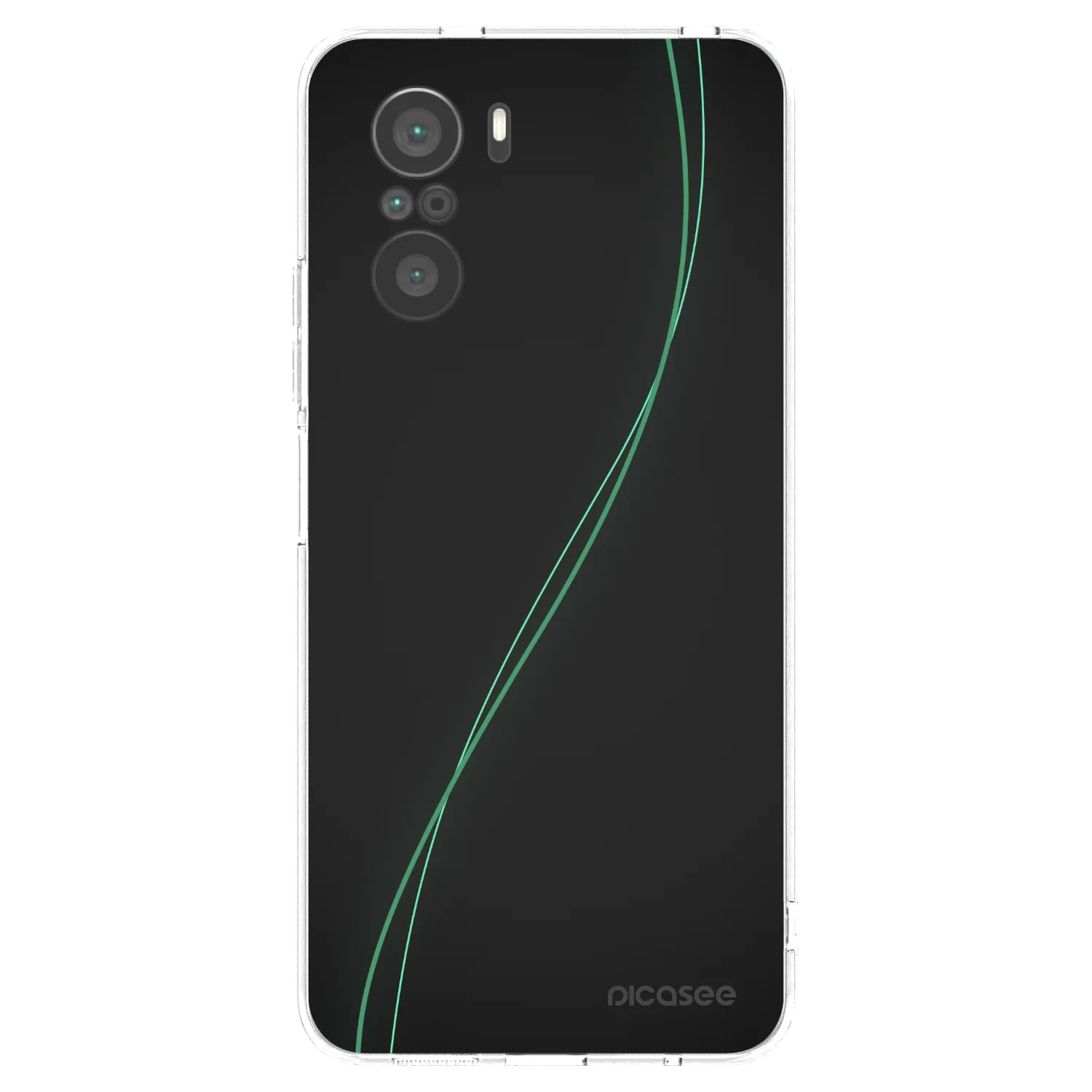 Picasee silikonska prozirna maskica za Xiaomi Poco F3 - Be Different