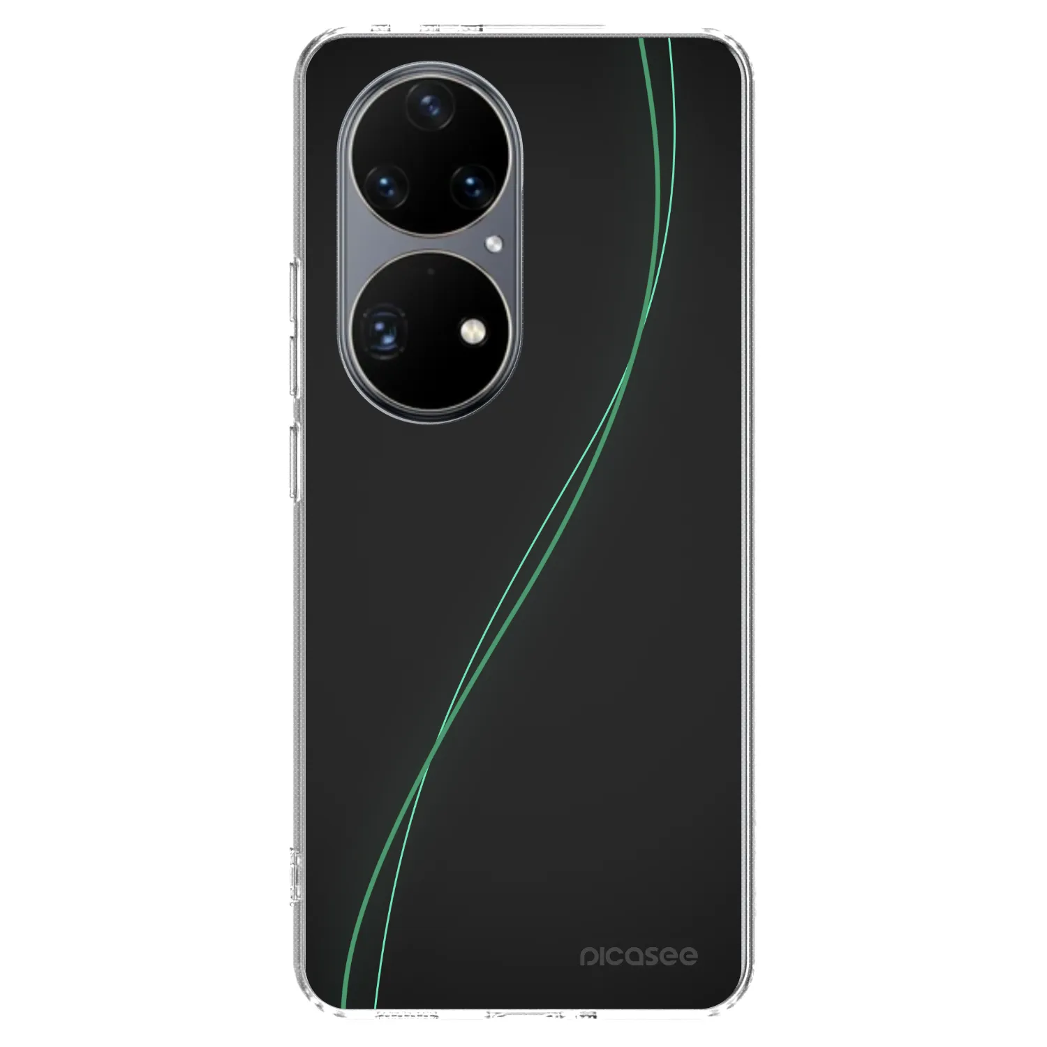 Picasee silikonska prozirna maskica za Huawei P50 - Be Different