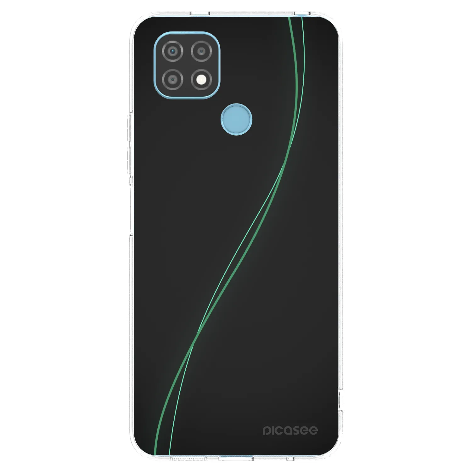 Picasee silikonska prozirna maskica za Realme C21 - Be Different