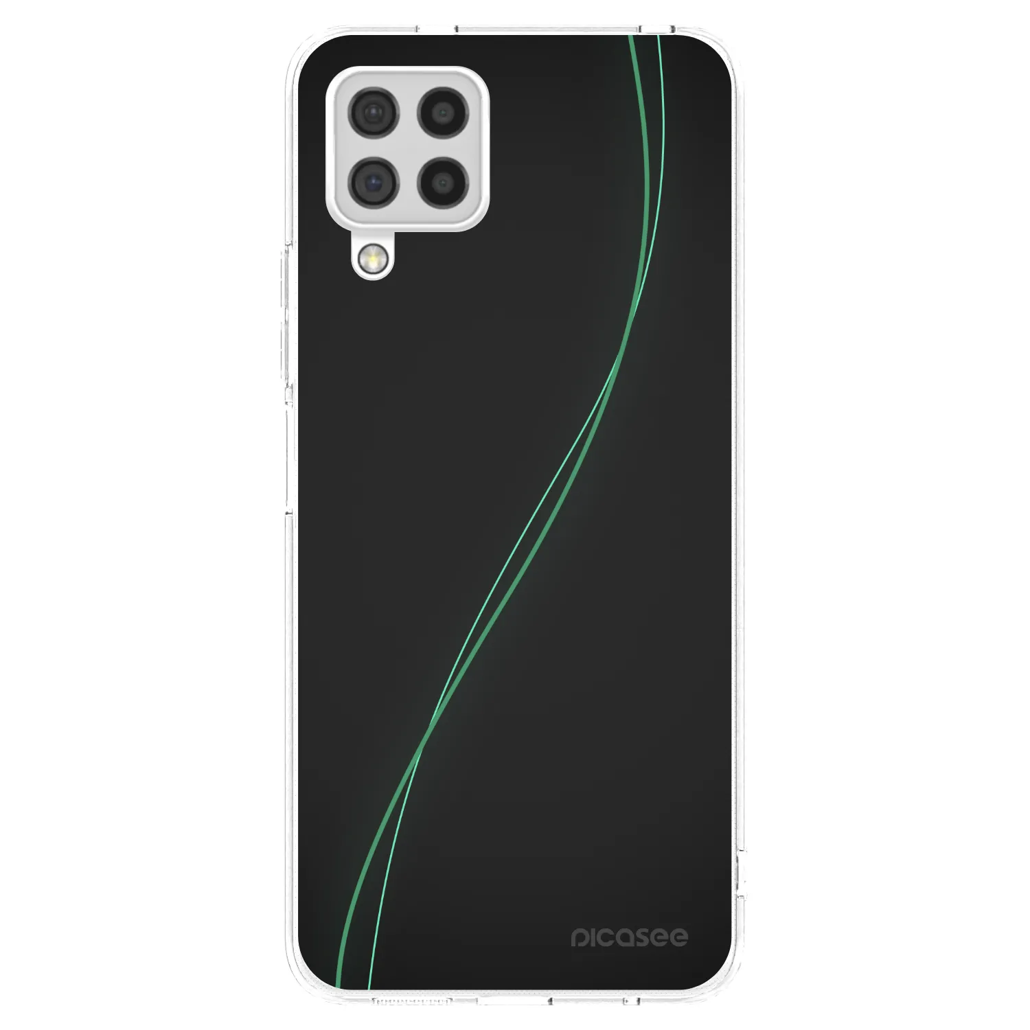 Picasee silikonska prozirna maskica za Samsung Galaxy A22 A225F 4G - Be Different