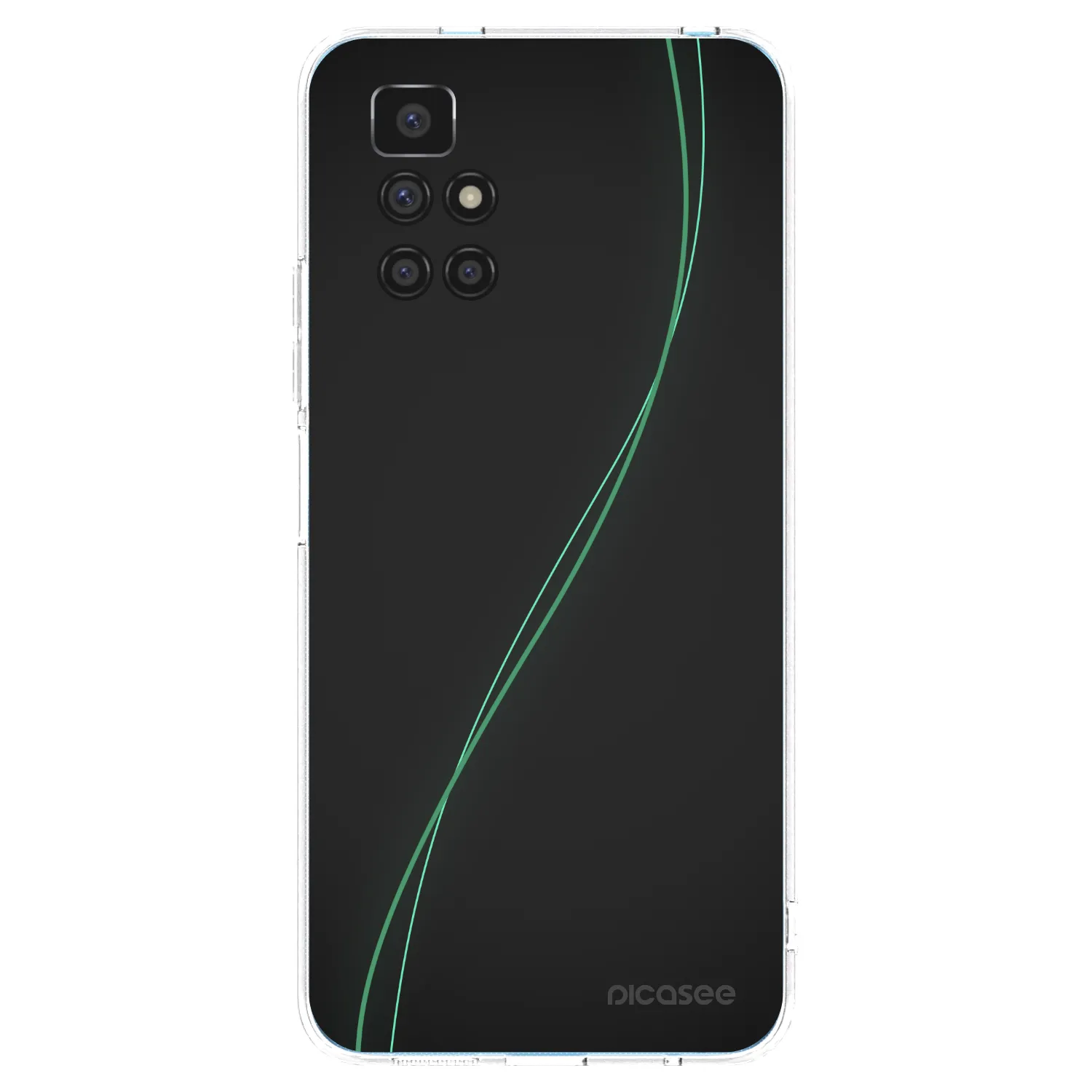 Picasee silikonska prozirna maskica za Xiaomi Redmi 10 - Be Different