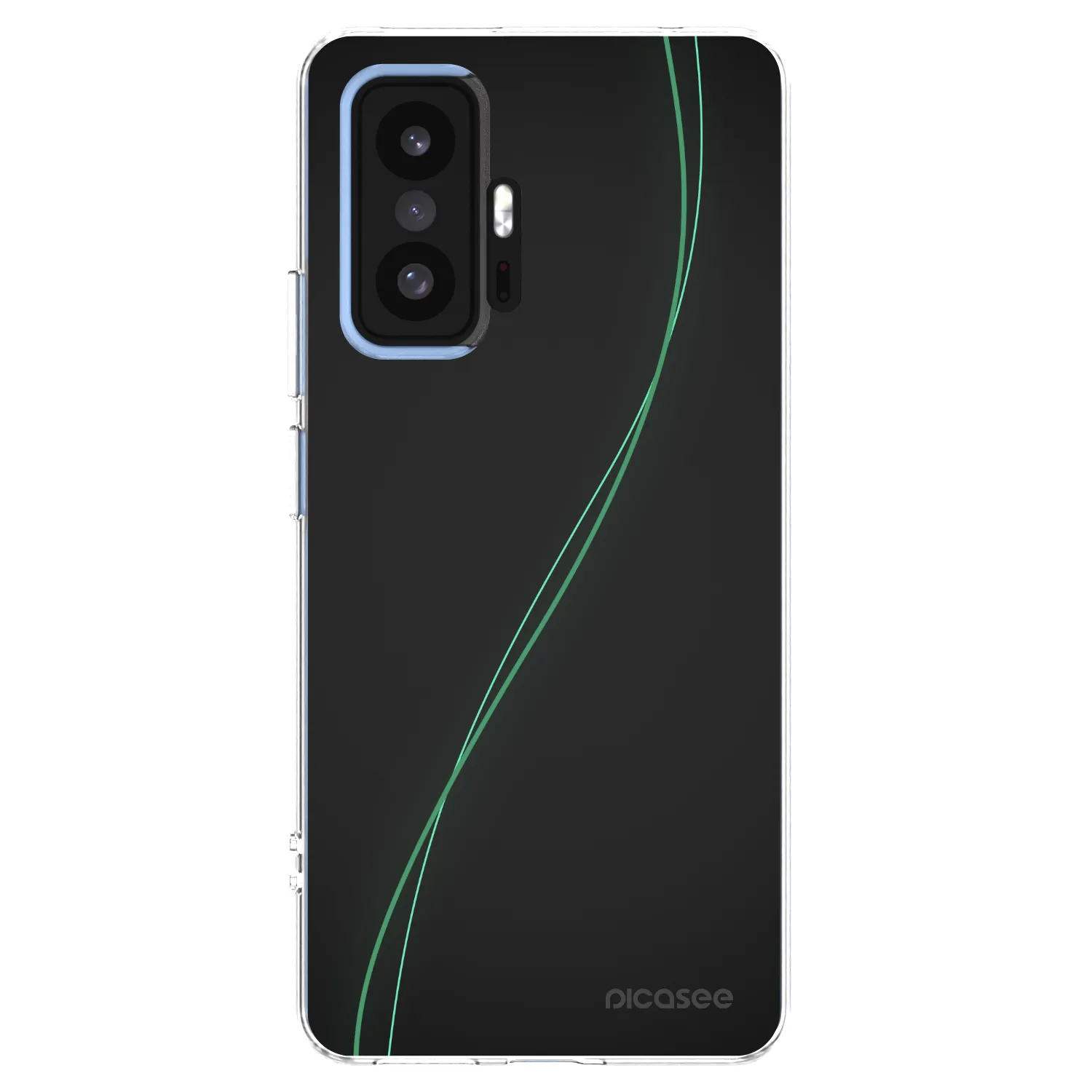 Picasee silikonska prozirna maskica za Xiaomi 11T - Be Different