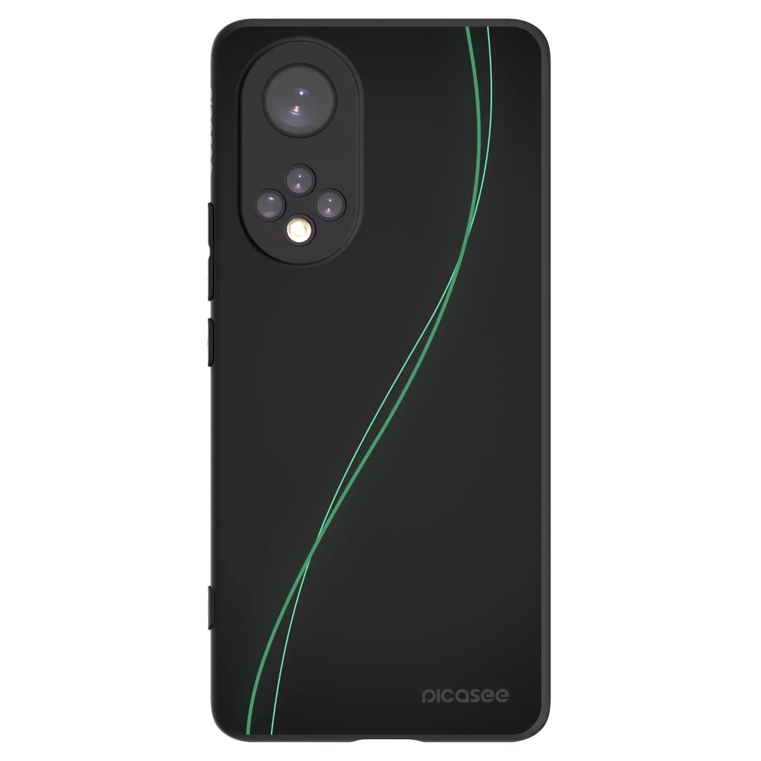 Picasee crna silikonska maskica za Huawei Nova 9 - Be Different