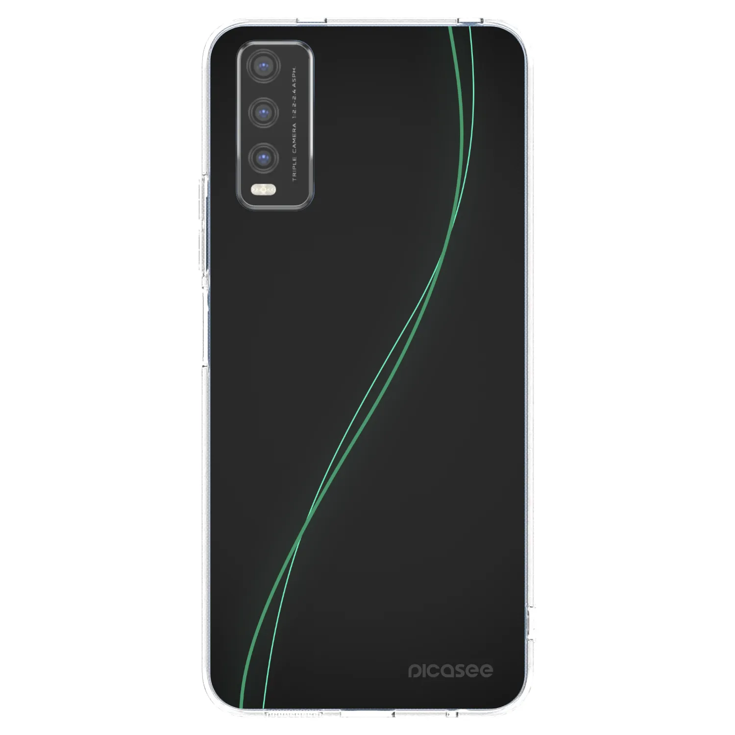 Picasee silikonska prozirna maskica za Vivo Y20s - Be Different