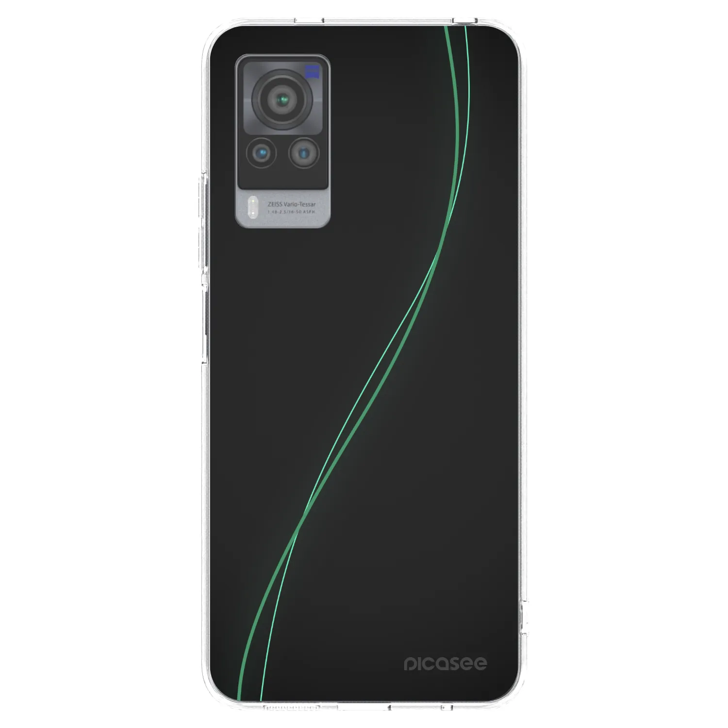 Picasee silikonska prozirna maskica za Vivo X60 Pro 5G - Be Different
