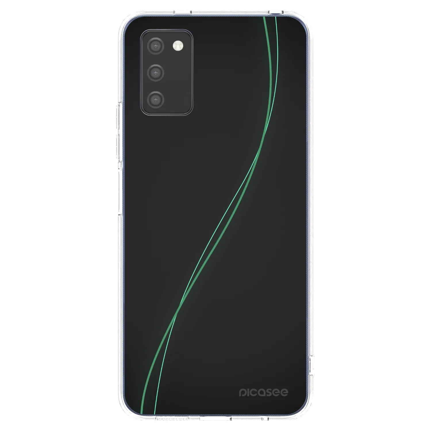 Picasee silikonska prozirna maskica za Samsung Galaxy A03s A037G - Be Different