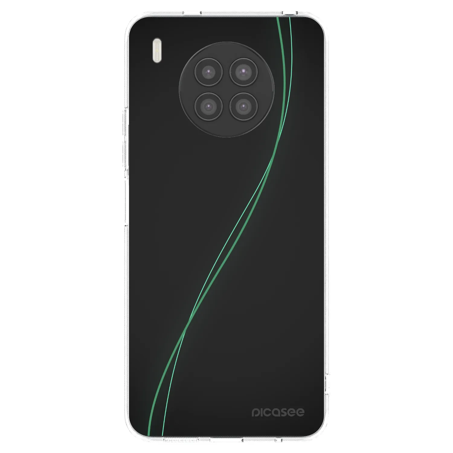 Picasee silikonska prozirna maskica za Huawei Nova 8i - Be Different