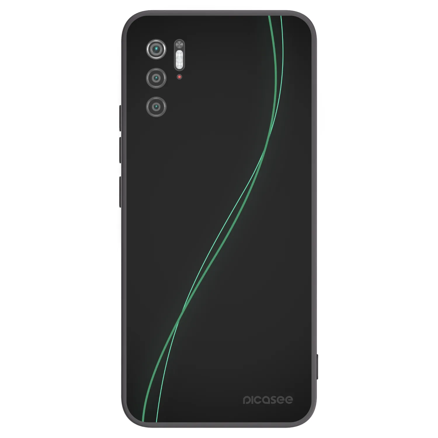 Picasee crna silikonska maskica za Xiaomi Poco M3 Pro 5G - Be Different