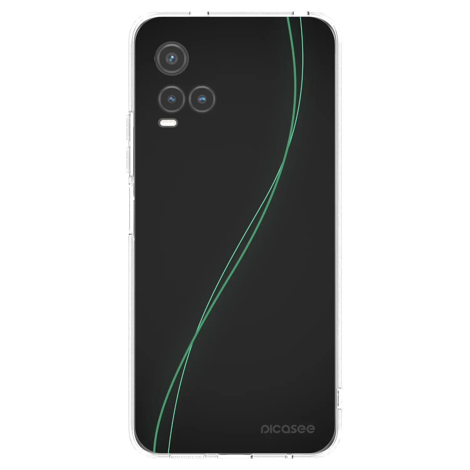 Picasee silikonska prozirna maskica za Vivo Y33s - Be Different
