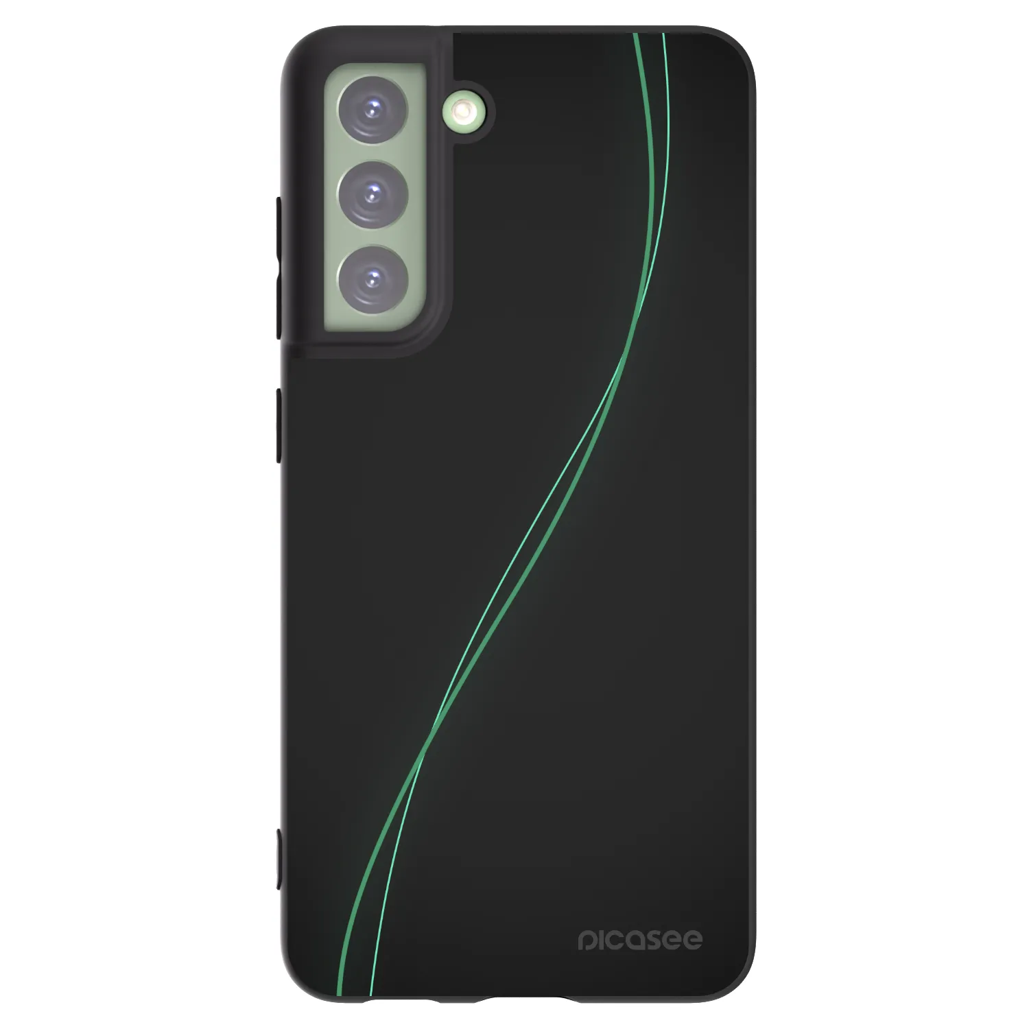 Picasee crna silikonska maskica za Samsung Galaxy S21 FE 5G - Be Different