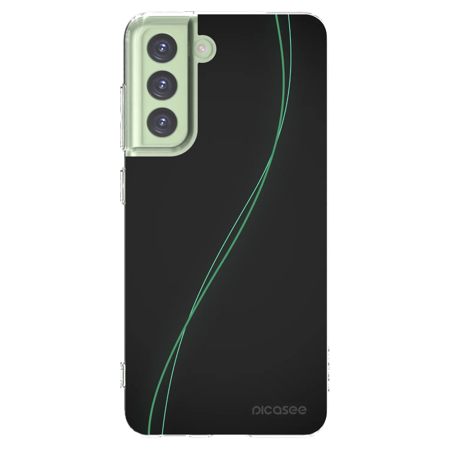 Picasee silikonska prozirna maskica za Samsung Galaxy S21 FE 5G - Be Different