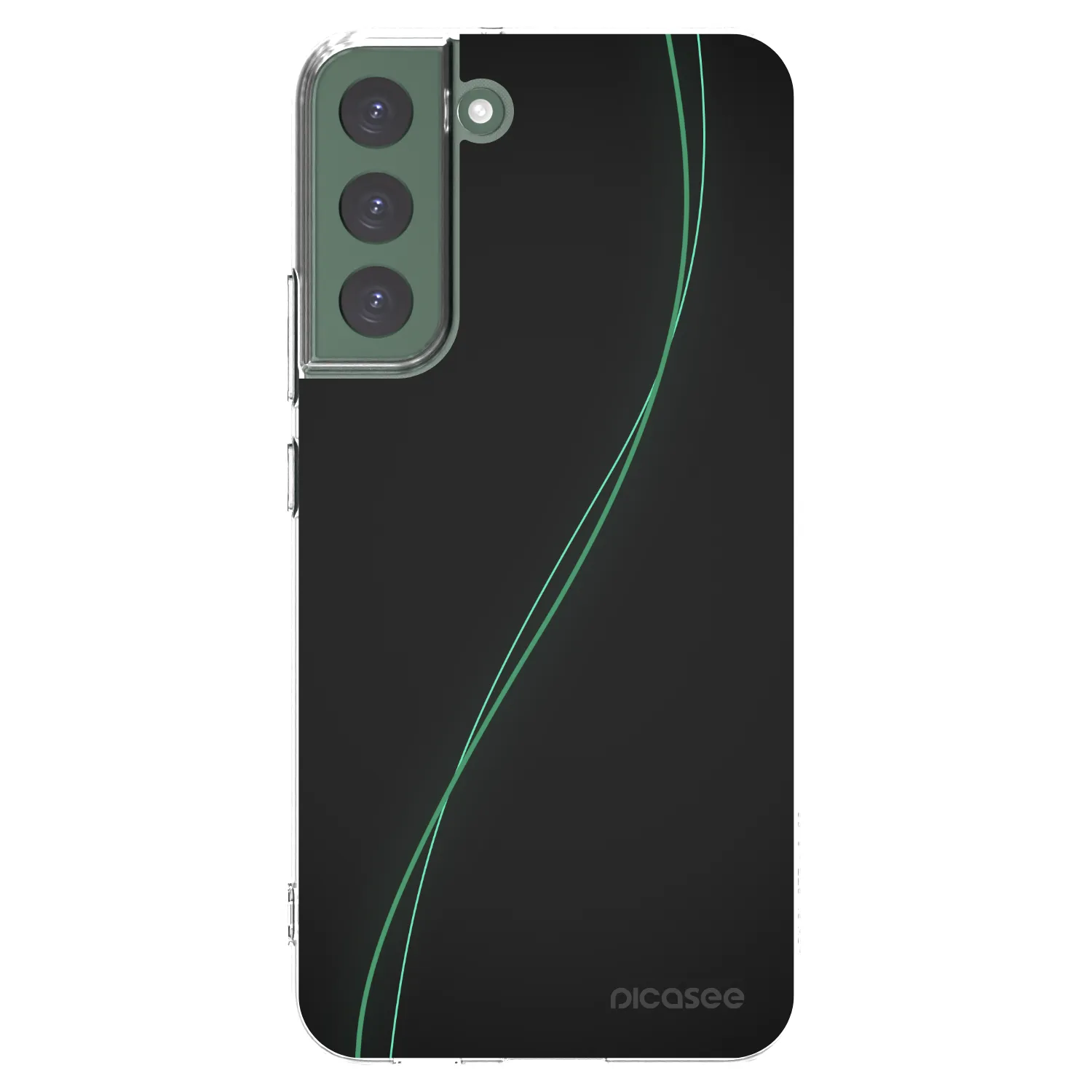 Picasee silikonska prozirna maskica za Samsung Galaxy S22+ 5G - Be Different