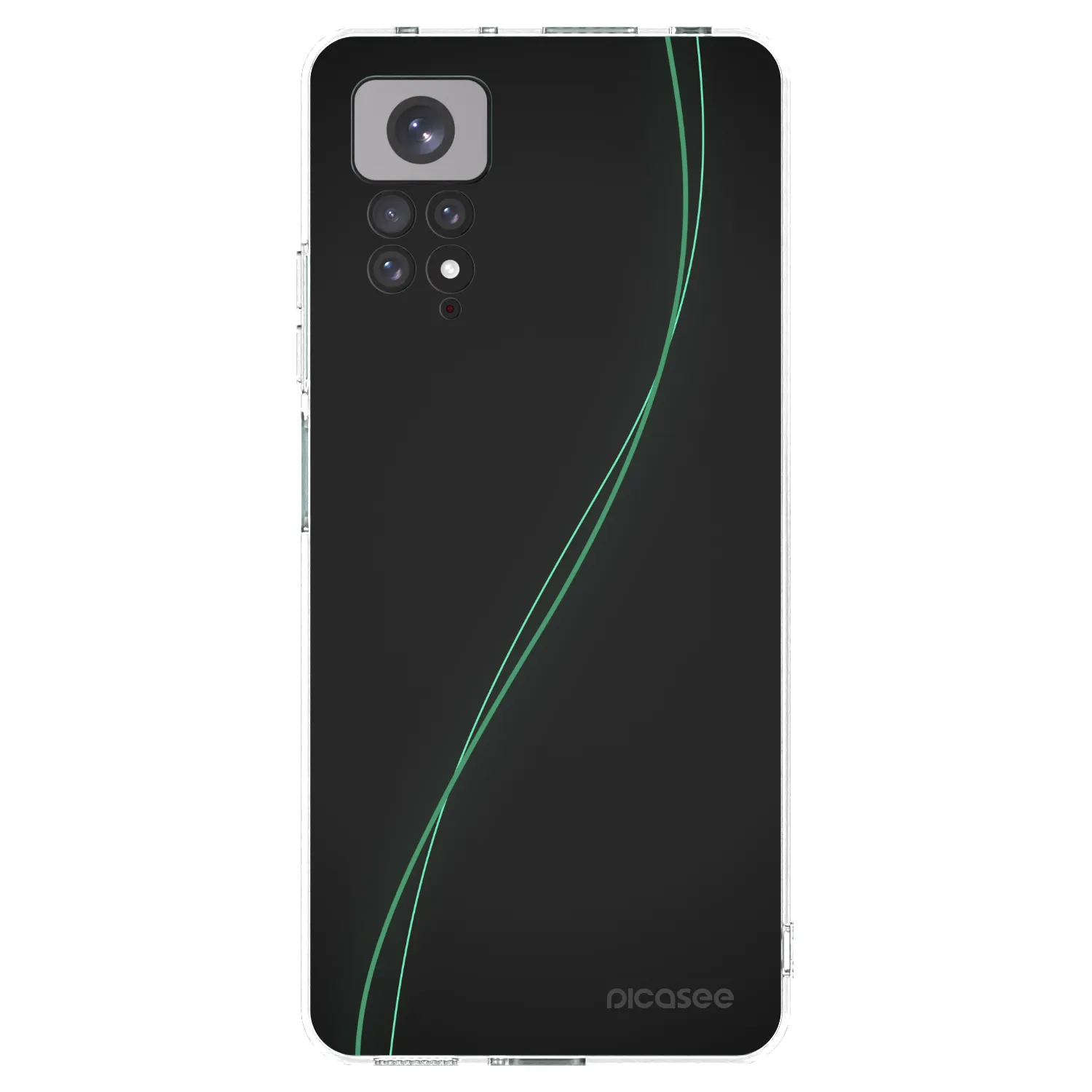 Picasee silikonska prozirna maskica za Xiaomi Redmi Note 11S 4G - Be Different