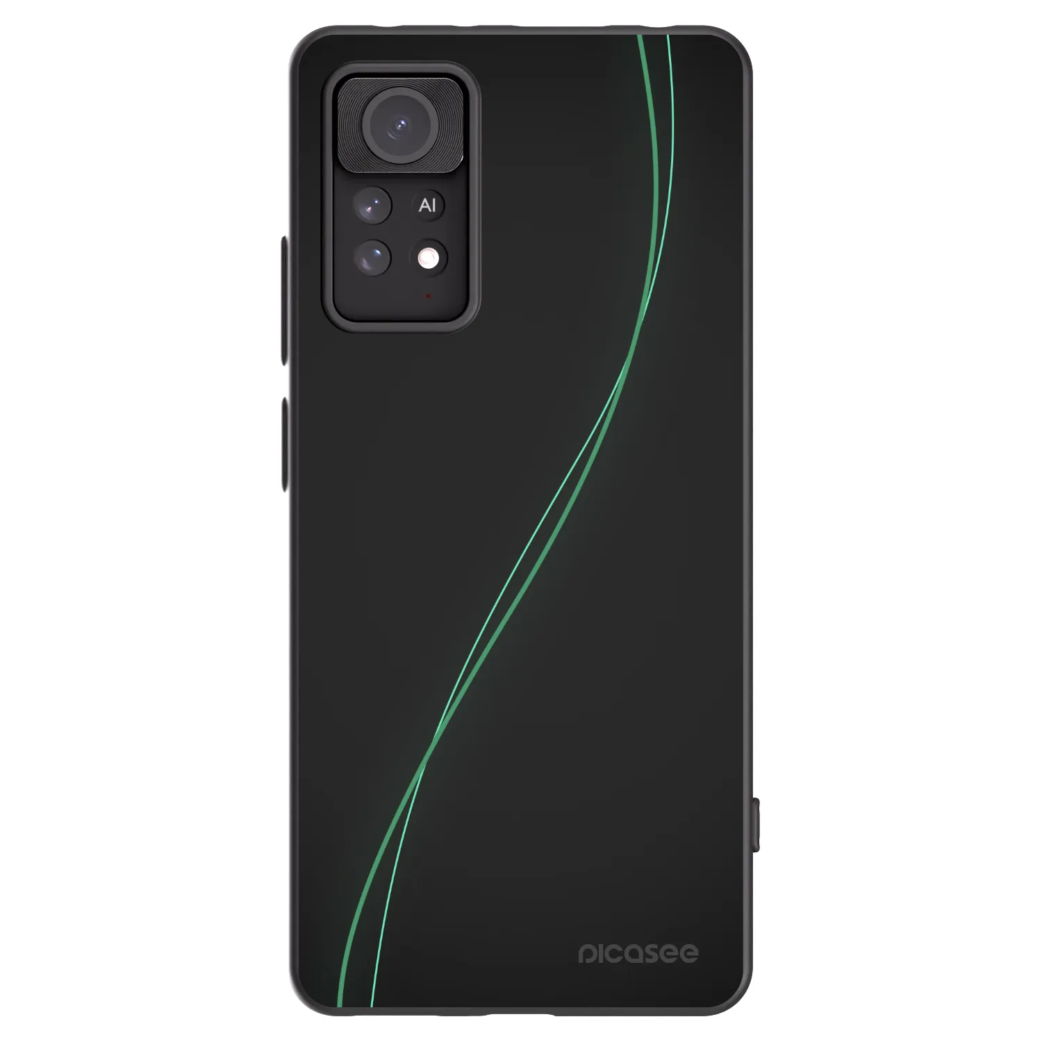 Picasee crna silikonska maskica za Xiaomi Redmi Note 11 Pro - Be Different