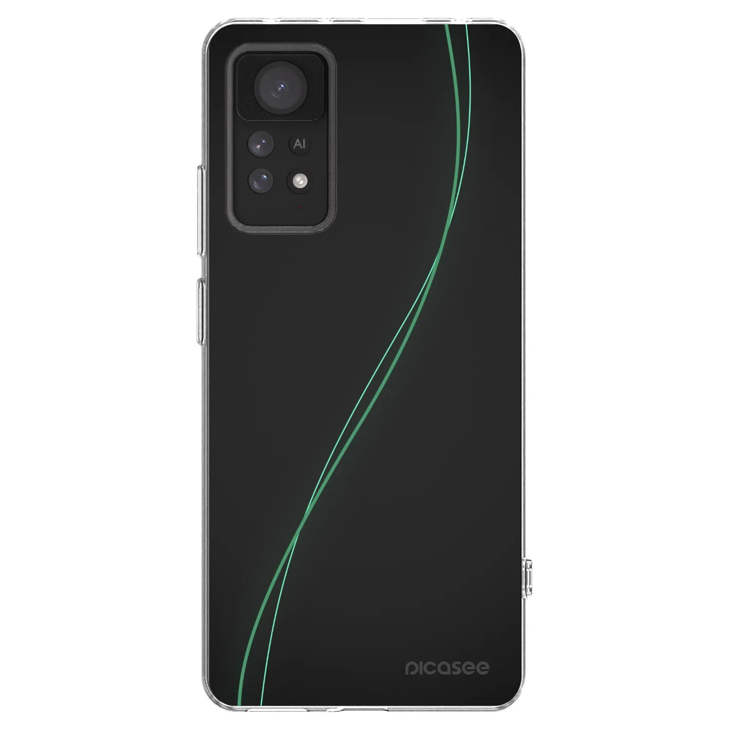 Picasee silikonska prozirna maskica za Xiaomi Redmi Note 11 Pro - Be Different