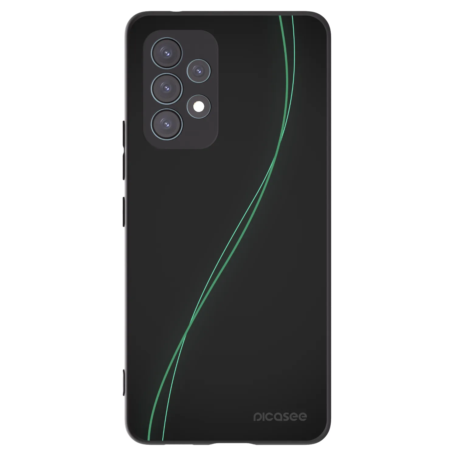 Picasee crna silikonska maskica za Samsung Galaxy A53 5G A536 - Be Different