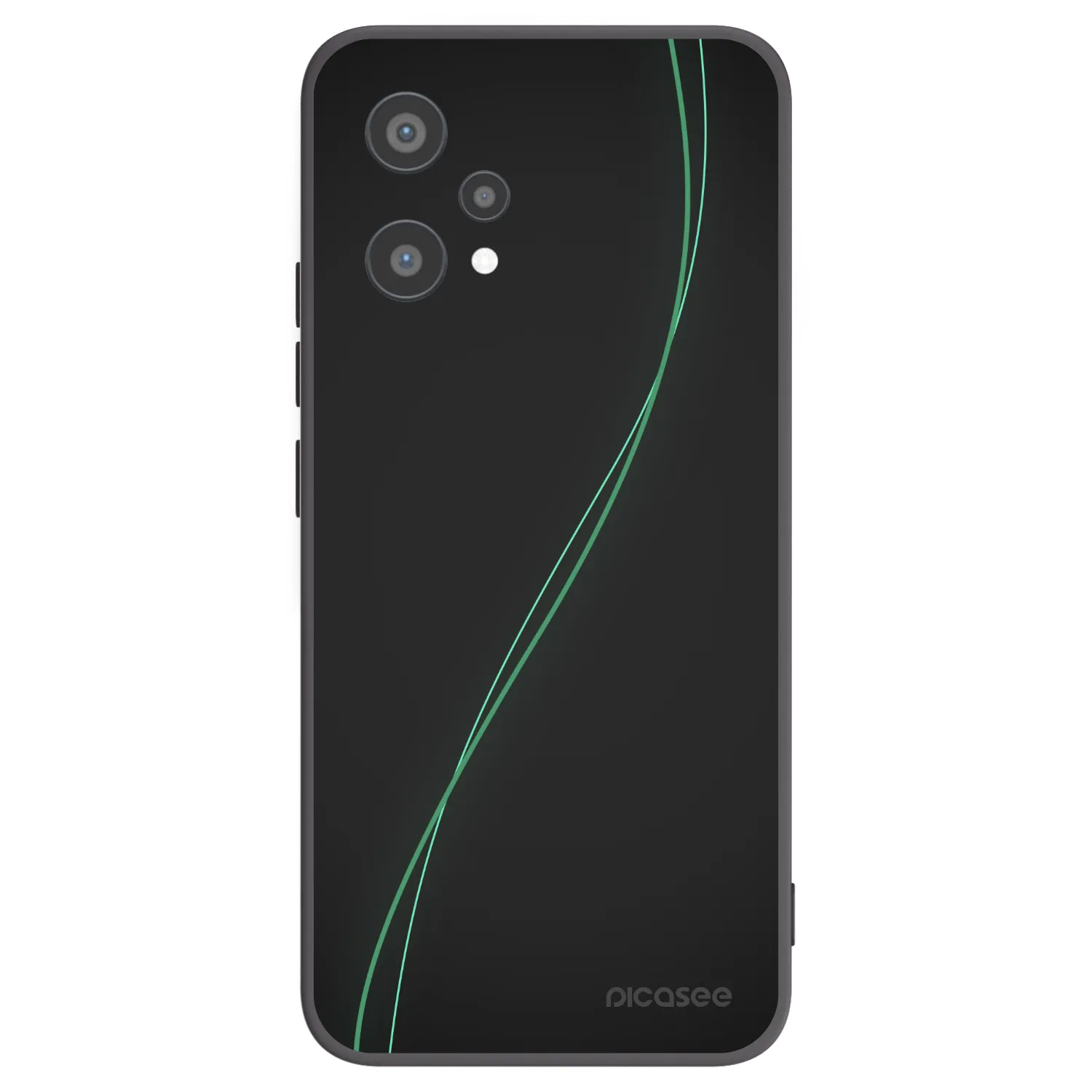 Picasee crna silikonska maskica za Realme 9 Pro 5G - Be Different