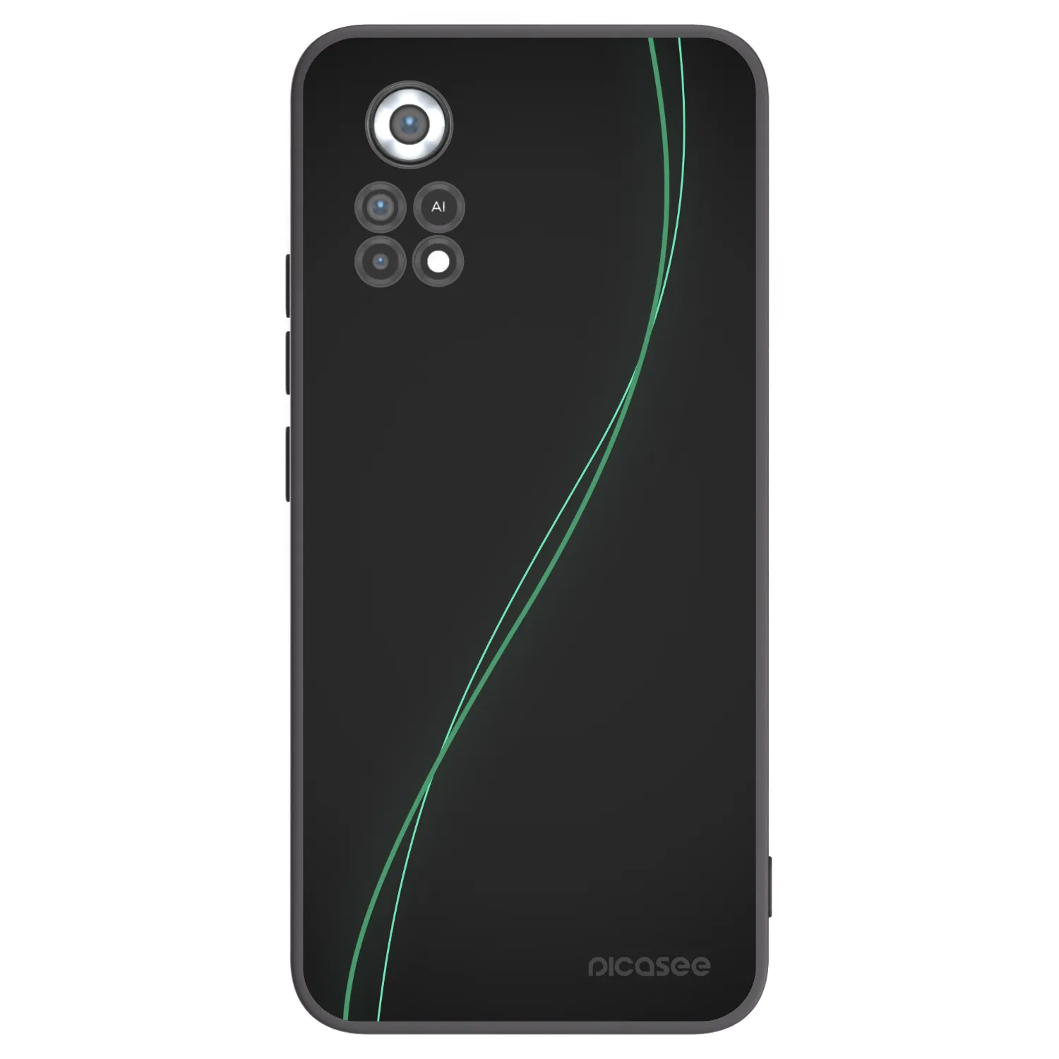 Picasee crna silikonska maskica za Xiaomi Poco X4 Pro 5G - Be Different