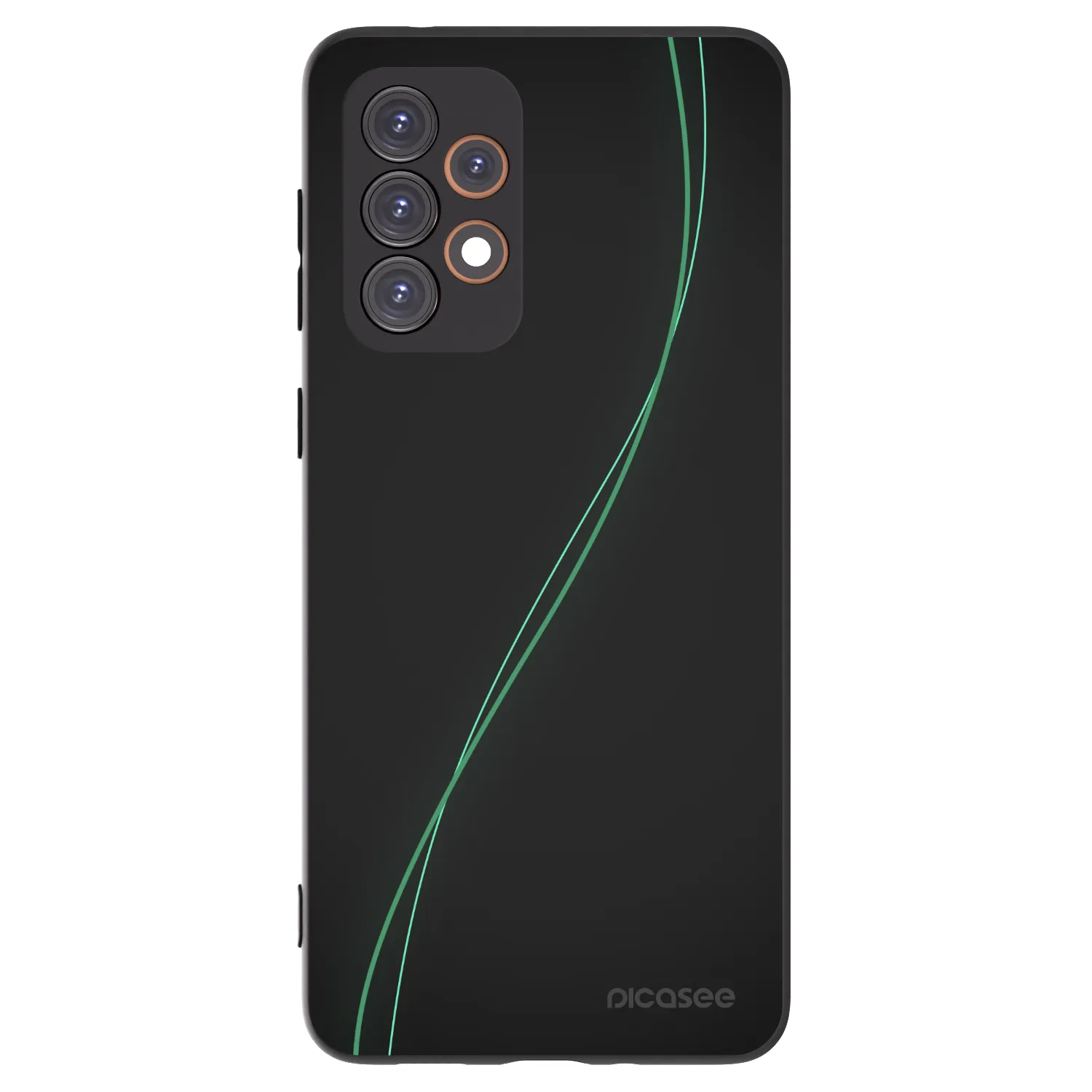 Picasee crna silikonska maskica za Samsung Galaxy A33 5G A336 - Be Different