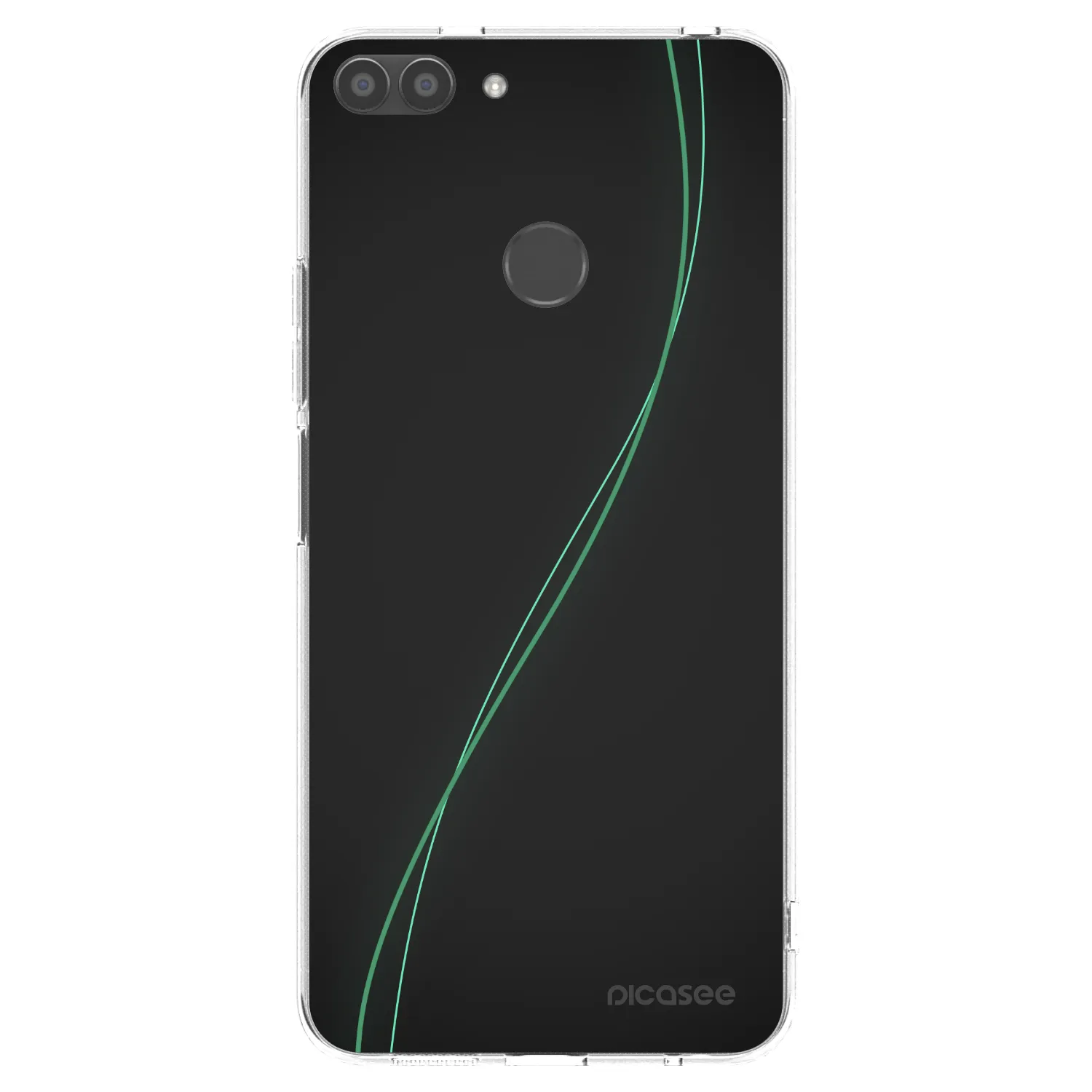 Picasee silikonska prozirna maskica za Huawei P Smart - Be Different