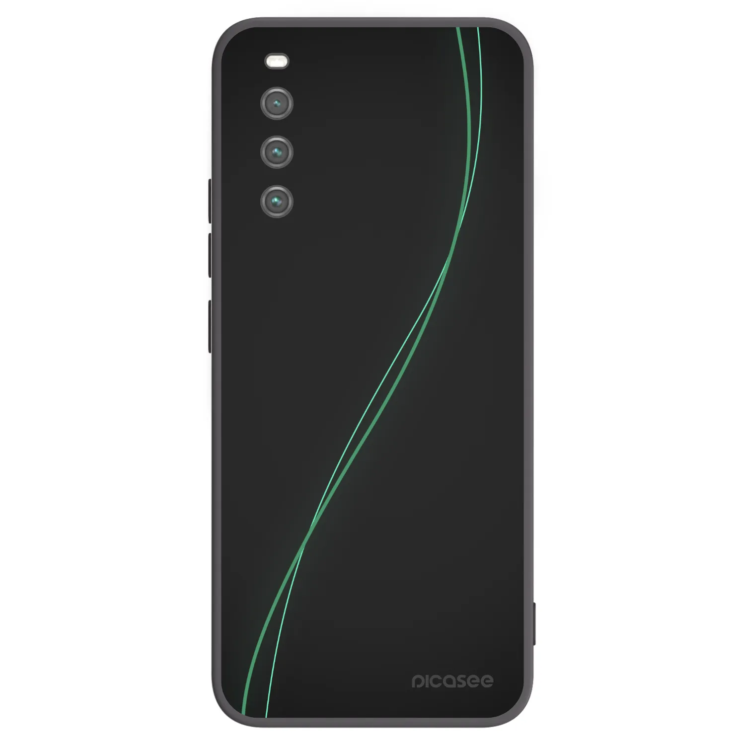 Picasee crna silikonska maskica za Sony Xperia 10 IV 5G - Be Different