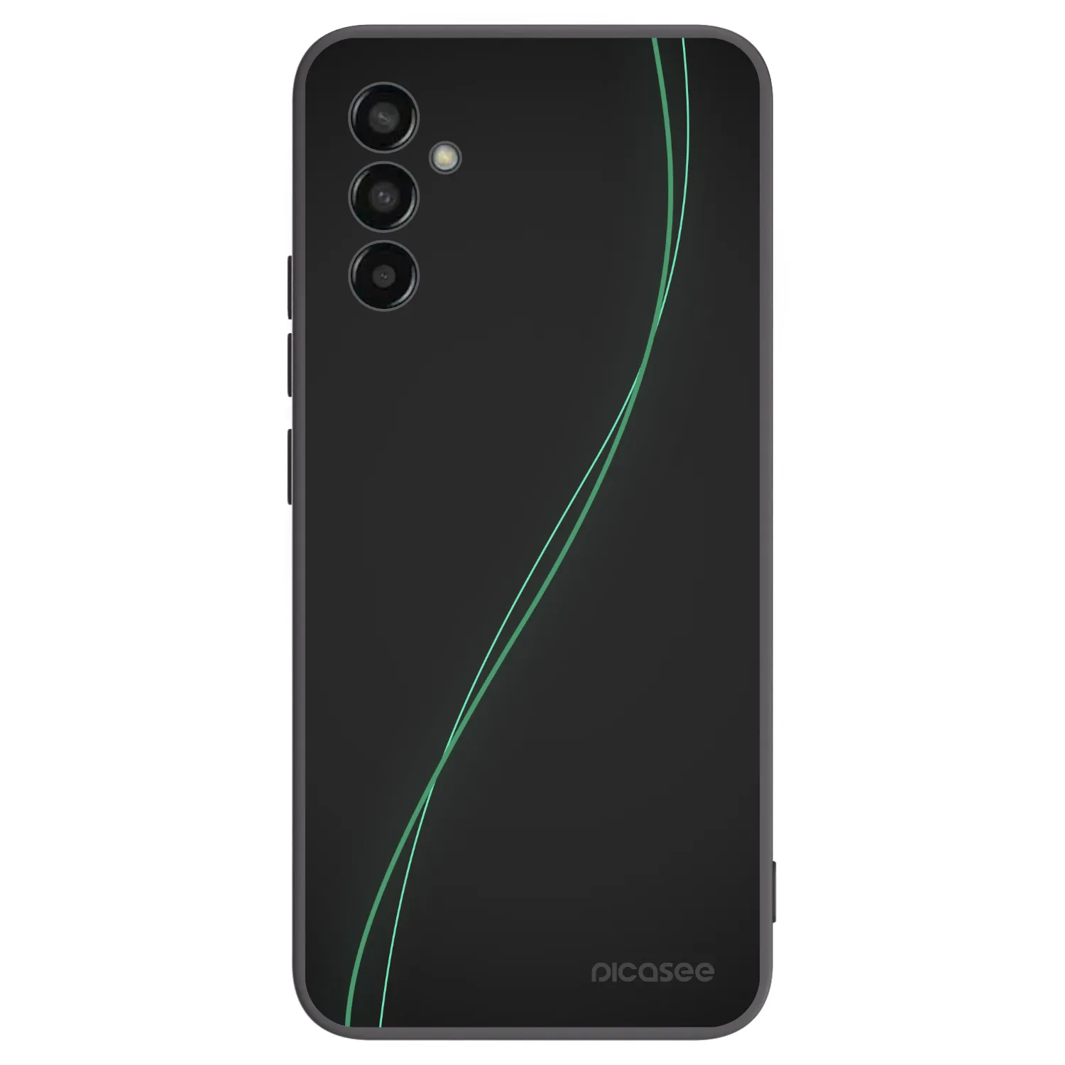 Picasee crna silikonska maskica za Samsung Galaxy M13 M135F - Be Different