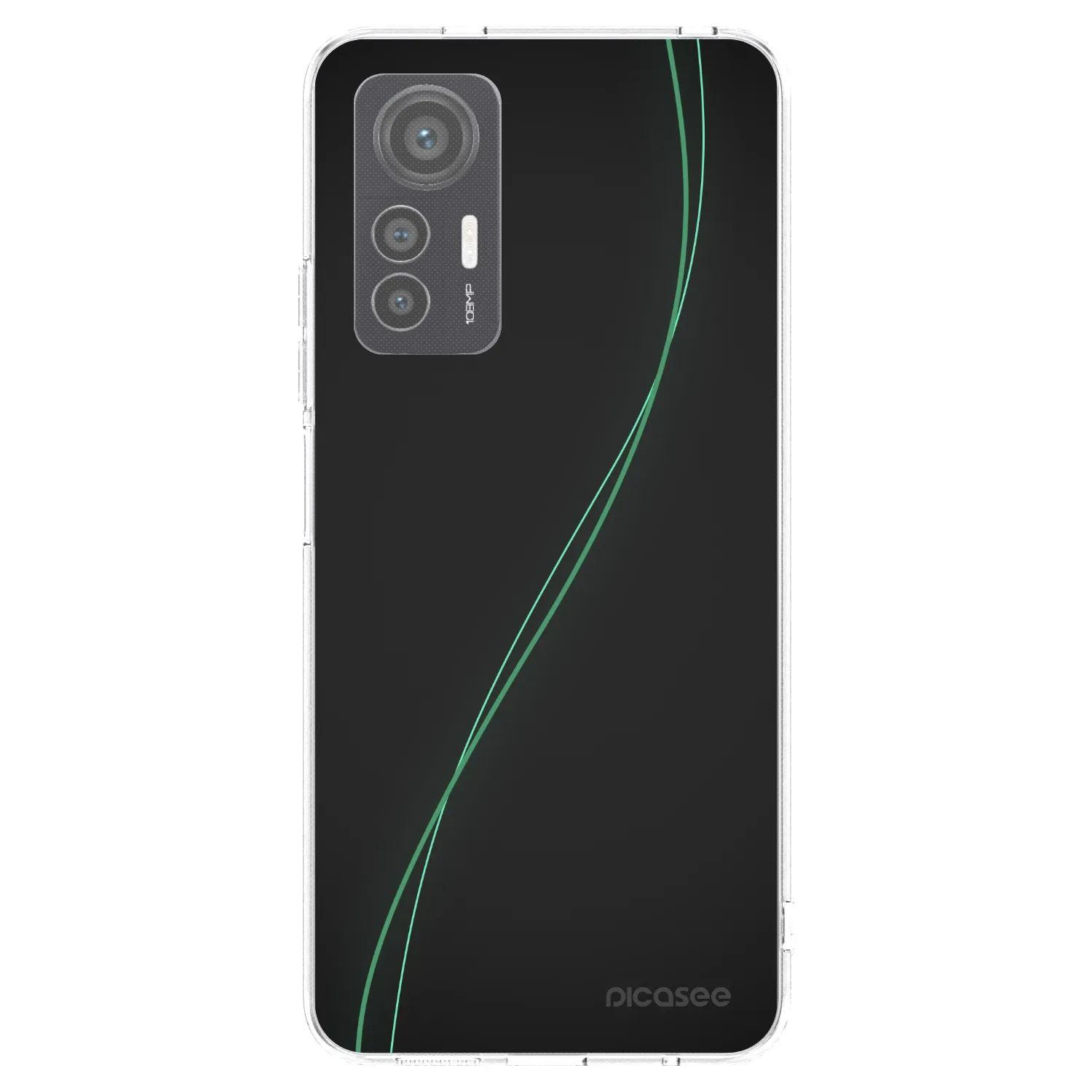 Picasee silikonska prozirna maskica za Xiaomi 12 Lite - Be Different