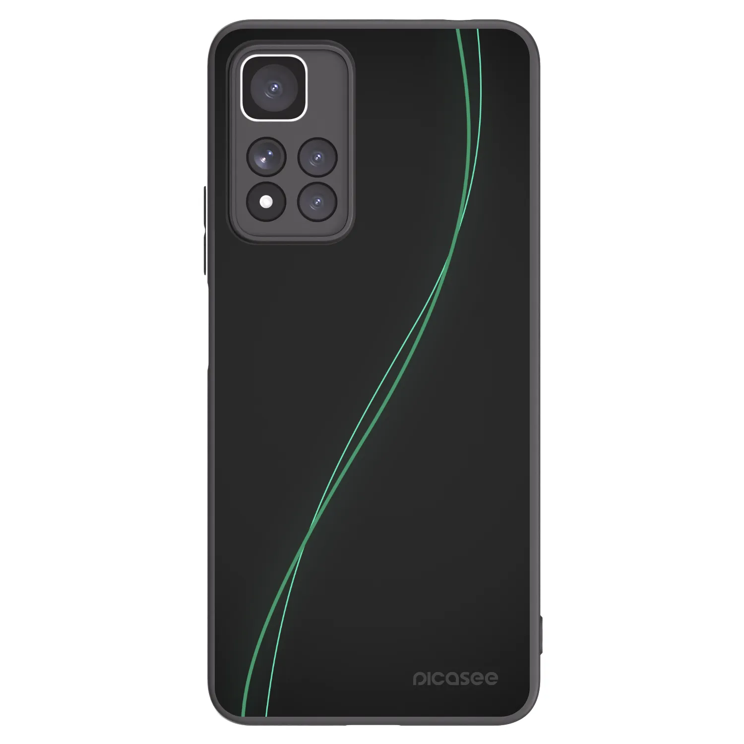 Picasee crna silikonska maskica za Xiaomi Redmi Note 11 Pro+ 5G - Be Different