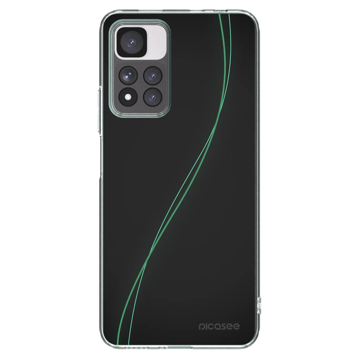 Picasee silikonska prozirna maskica za Xiaomi Redmi Note 11 Pro+ 5G - Be Different