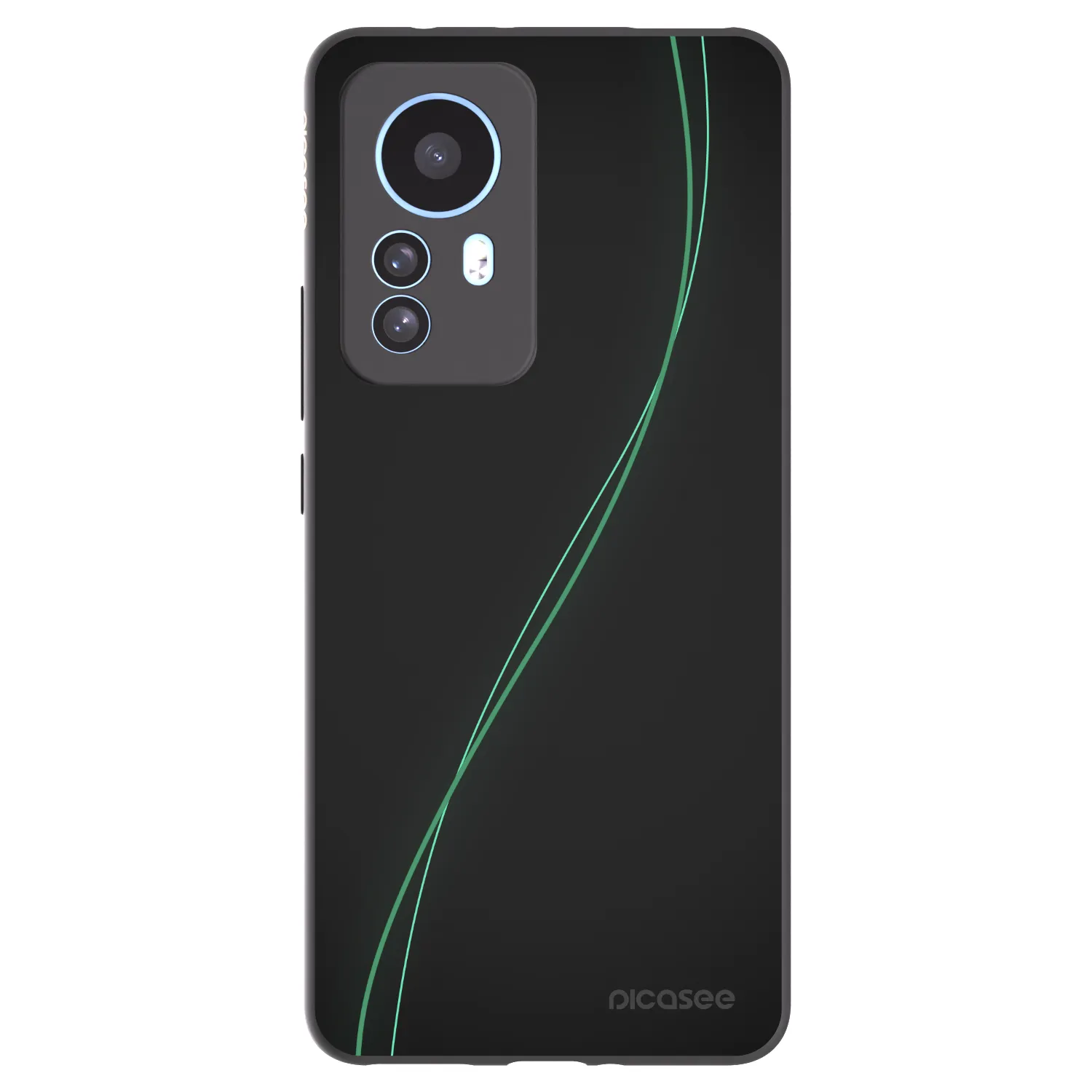 Picasee crna silikonska maskica za Xiaomi 12T - Be Different